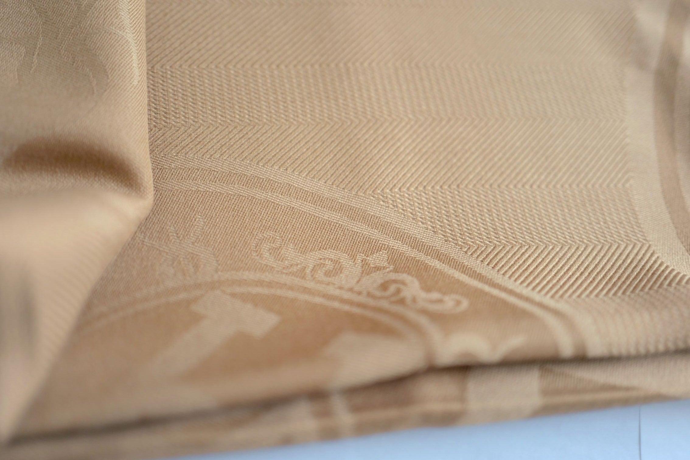 Hermès New Libris Stole Cashmere Silk Kraft Confettis d’Ex-Libris Jacquard