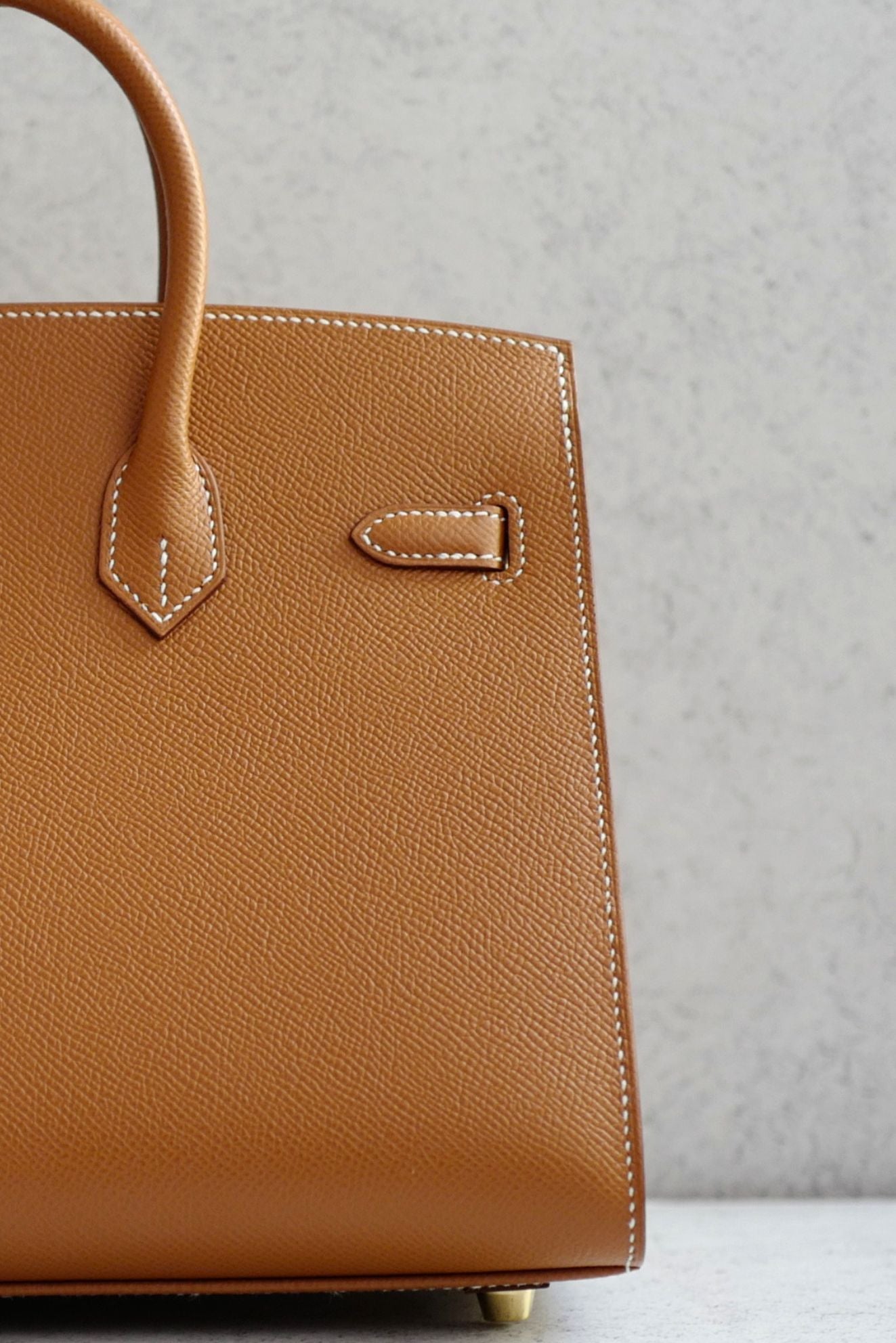 Hermès Birkin 25 Gold Epsom Sellier Gold Hardware U Stamp