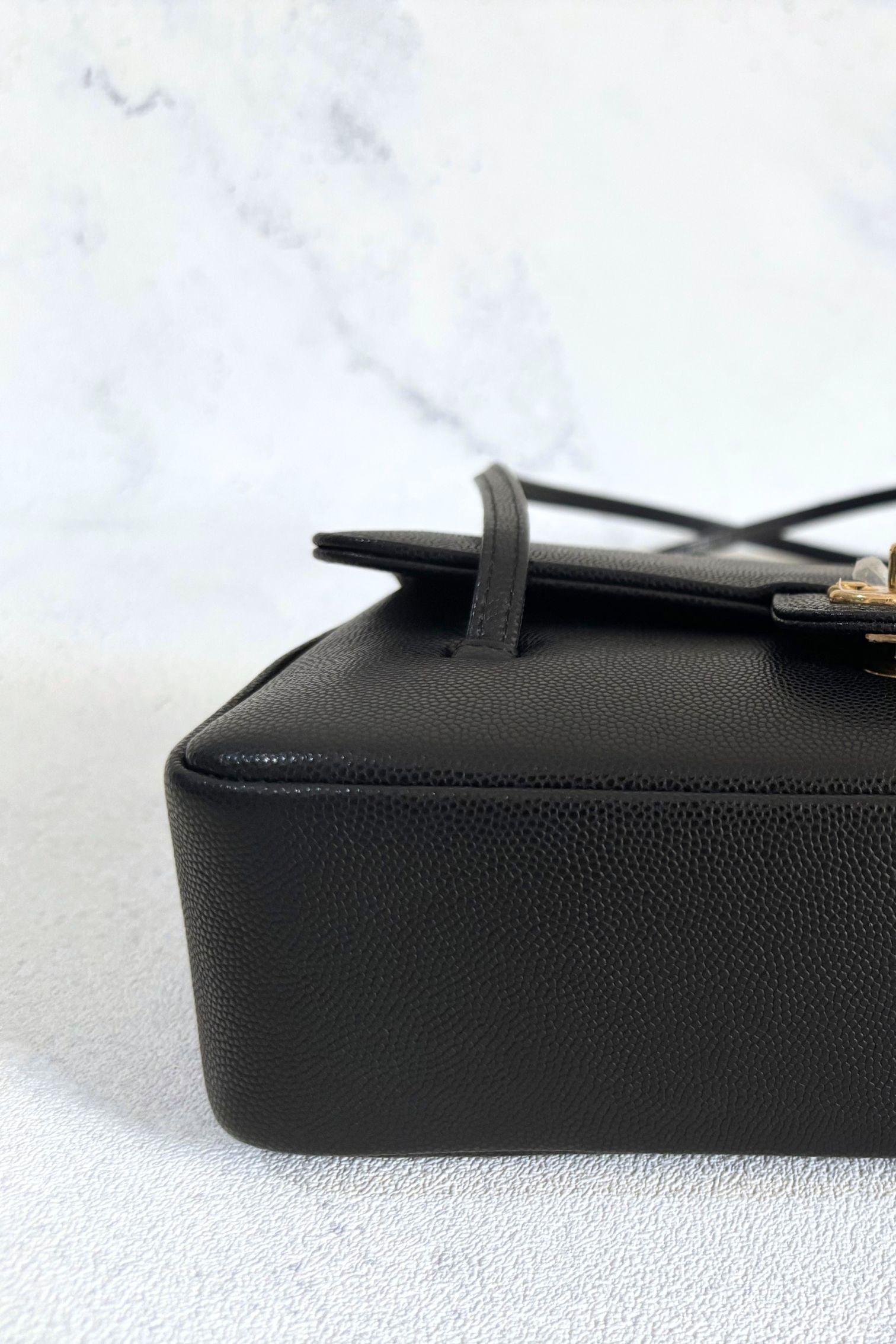 Chanel 26S Preppy Coco 22 Small Black Grained Calfskin GHW Matthieu Blazy