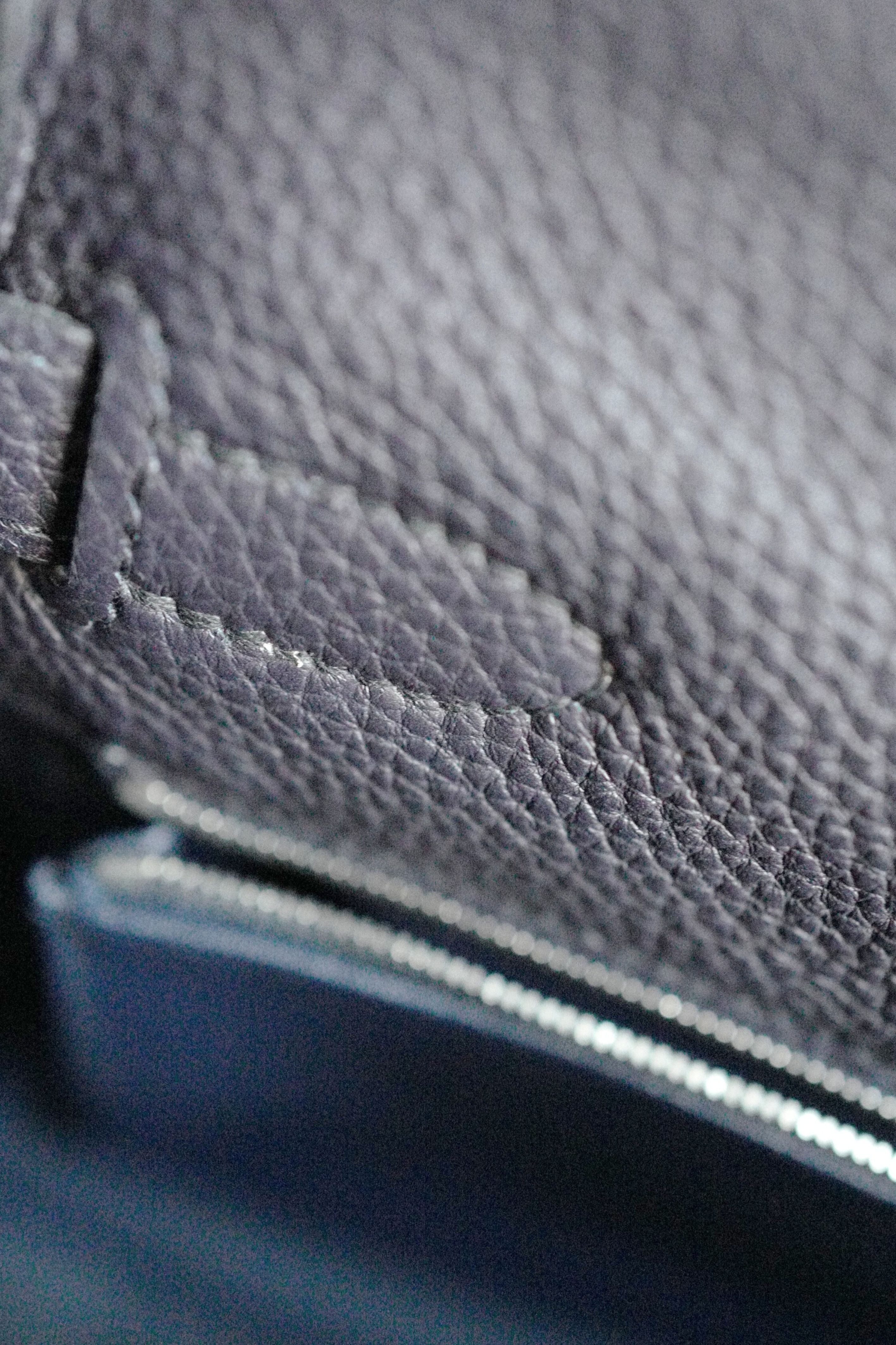 Hermes Kelly Au Galop 32 Bleu Indigo Togo with Palladium HW Limited Edition