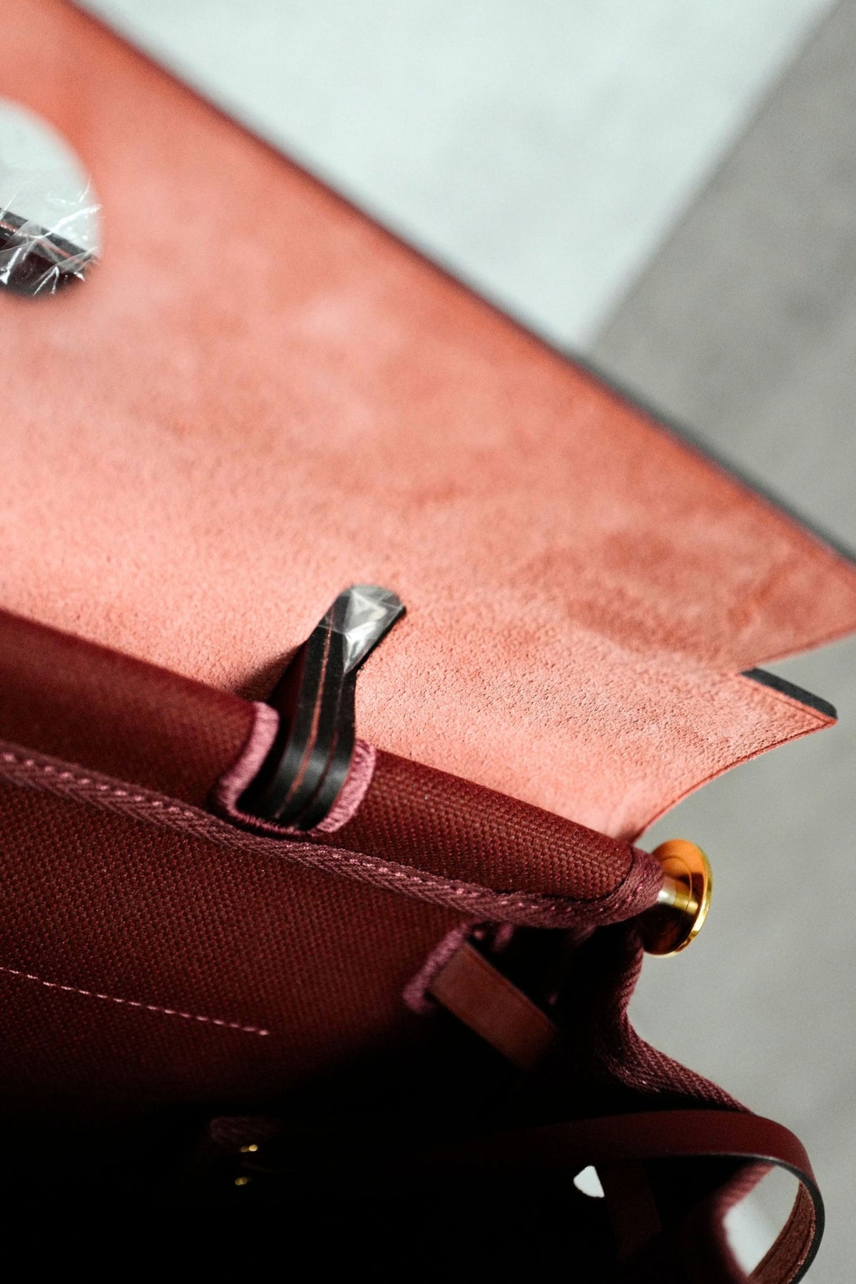 Hermes Herbag Zip 31 Rouge H Militaire Canvas Leather Gold Hardware