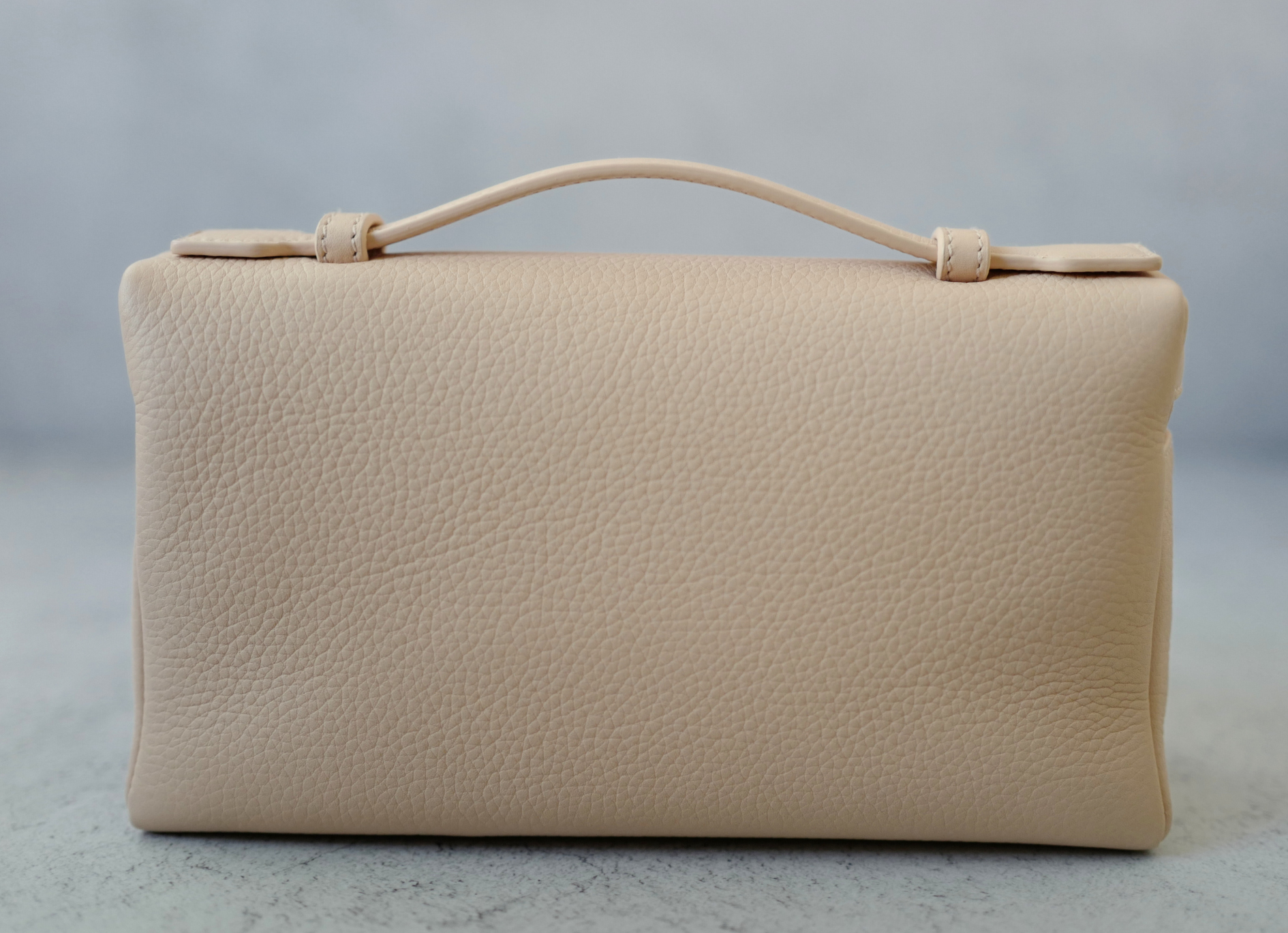 BNIB Loro Piana Extra Pocket L19 Vanity Pouch Crossbody Bag Rose Sakur