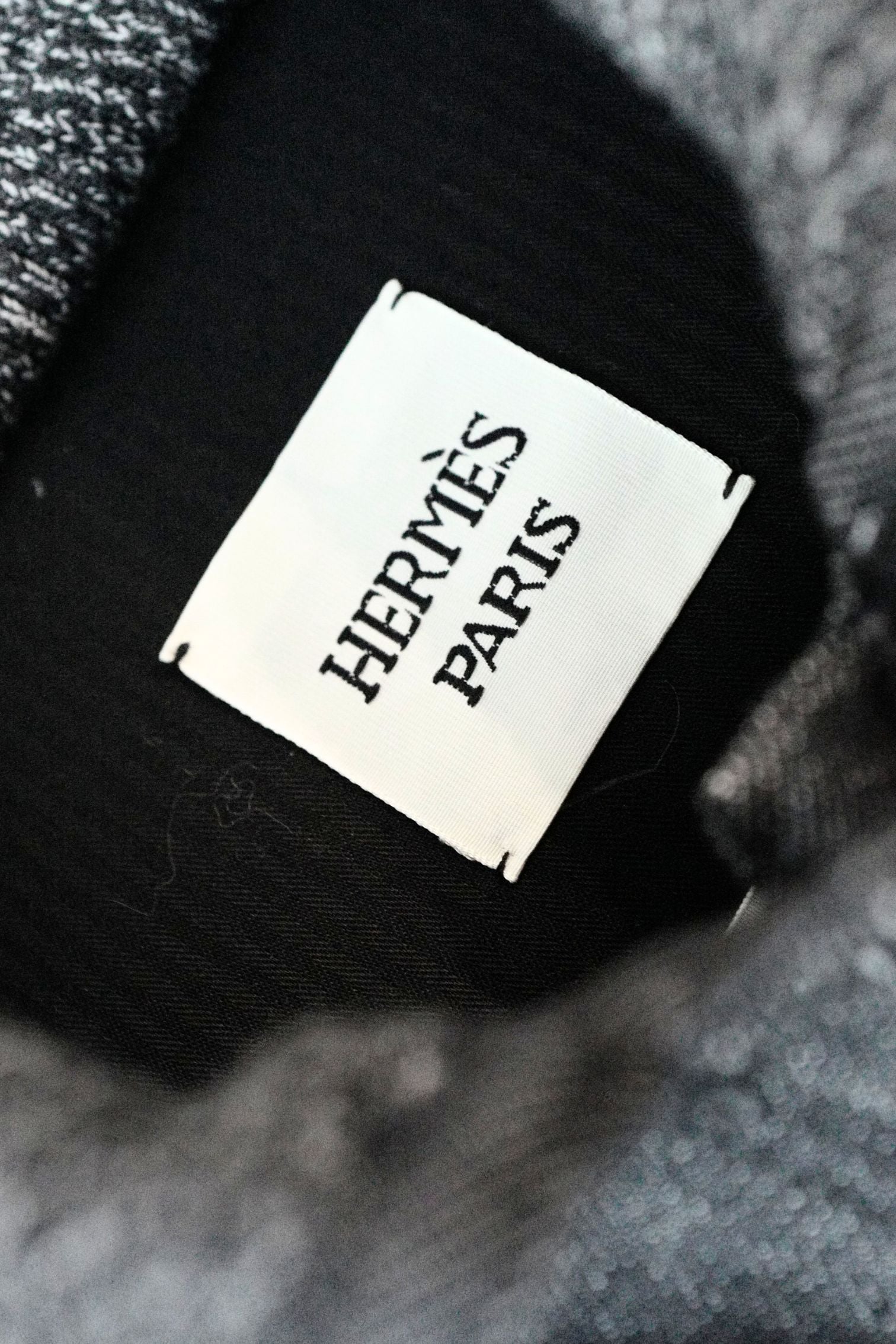 Hermès Sleeveless Vest Jacket Natural Pigment Denim Gris Carbone Size 38