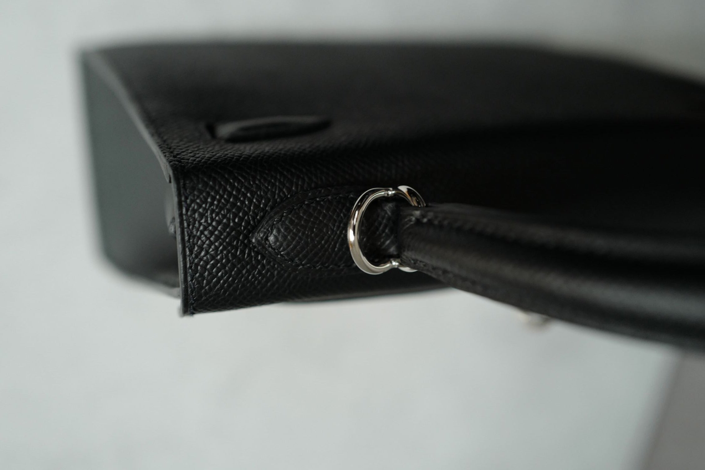 BNIB Hermes Kelly 25 Black Epsom Sellier Palladium Hardware Stamp G 2026