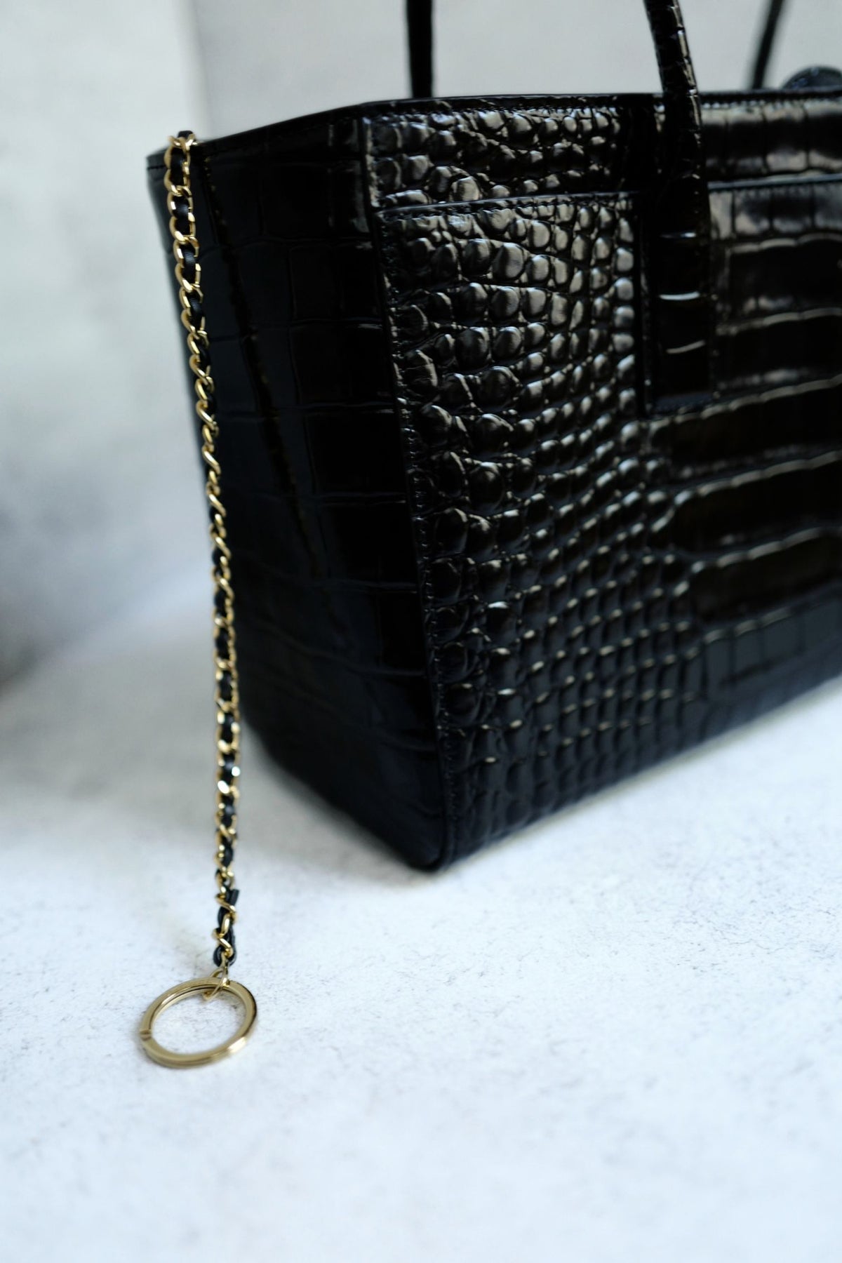 NEW Chanel 26K Small Tote Black Crocodile Embossed Calfskin GHW Matthieu Blazy's
