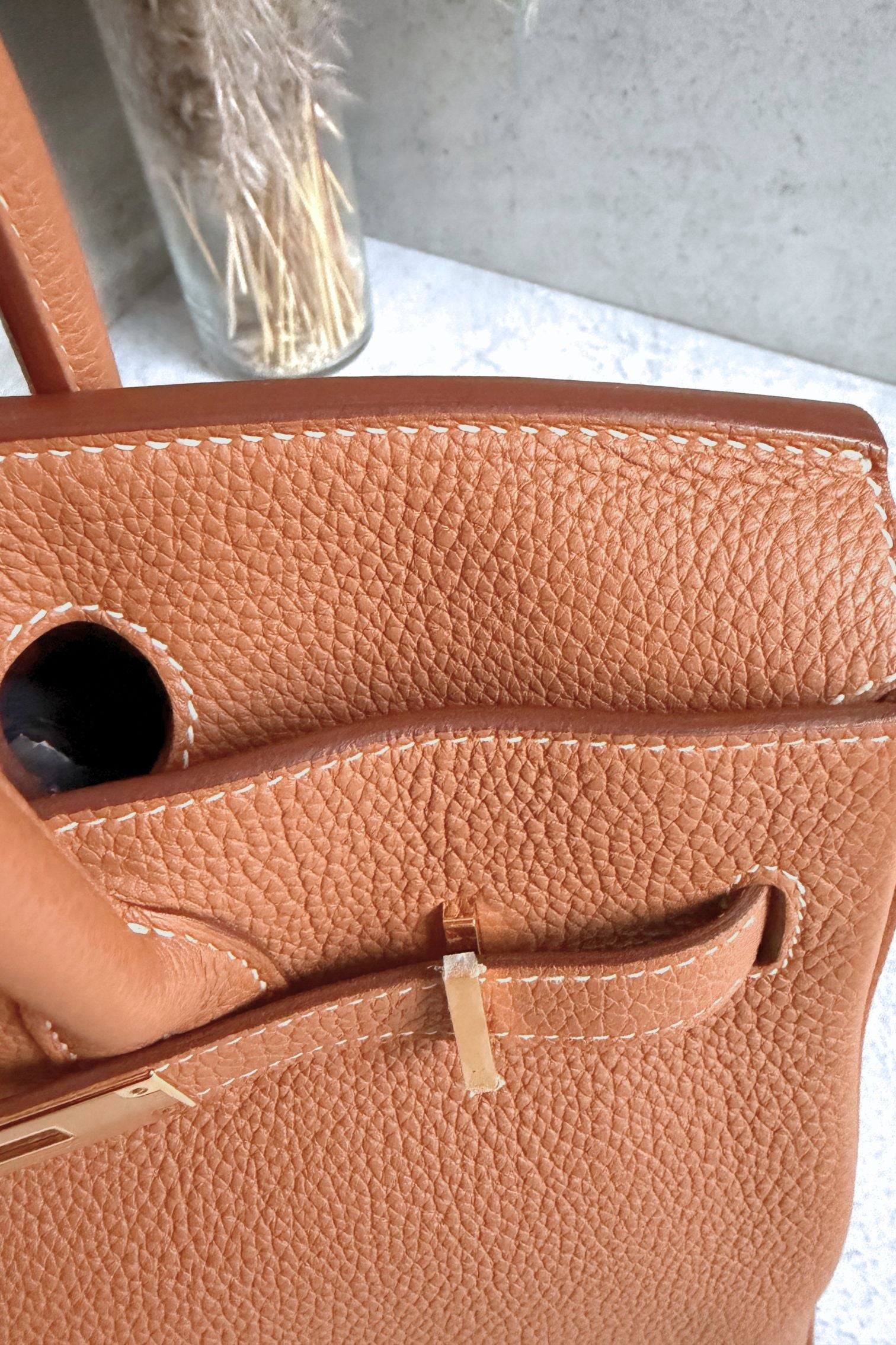 BNIB Hermes Birkin 30 Gold Togo Leather Gold Hardware G Stamp 2026