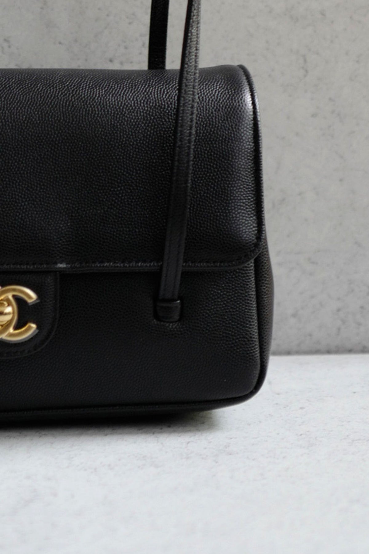Chanel 26S Preppy Coco 22 Small Black Grained Calfskin GHW Matthieu Blazy
