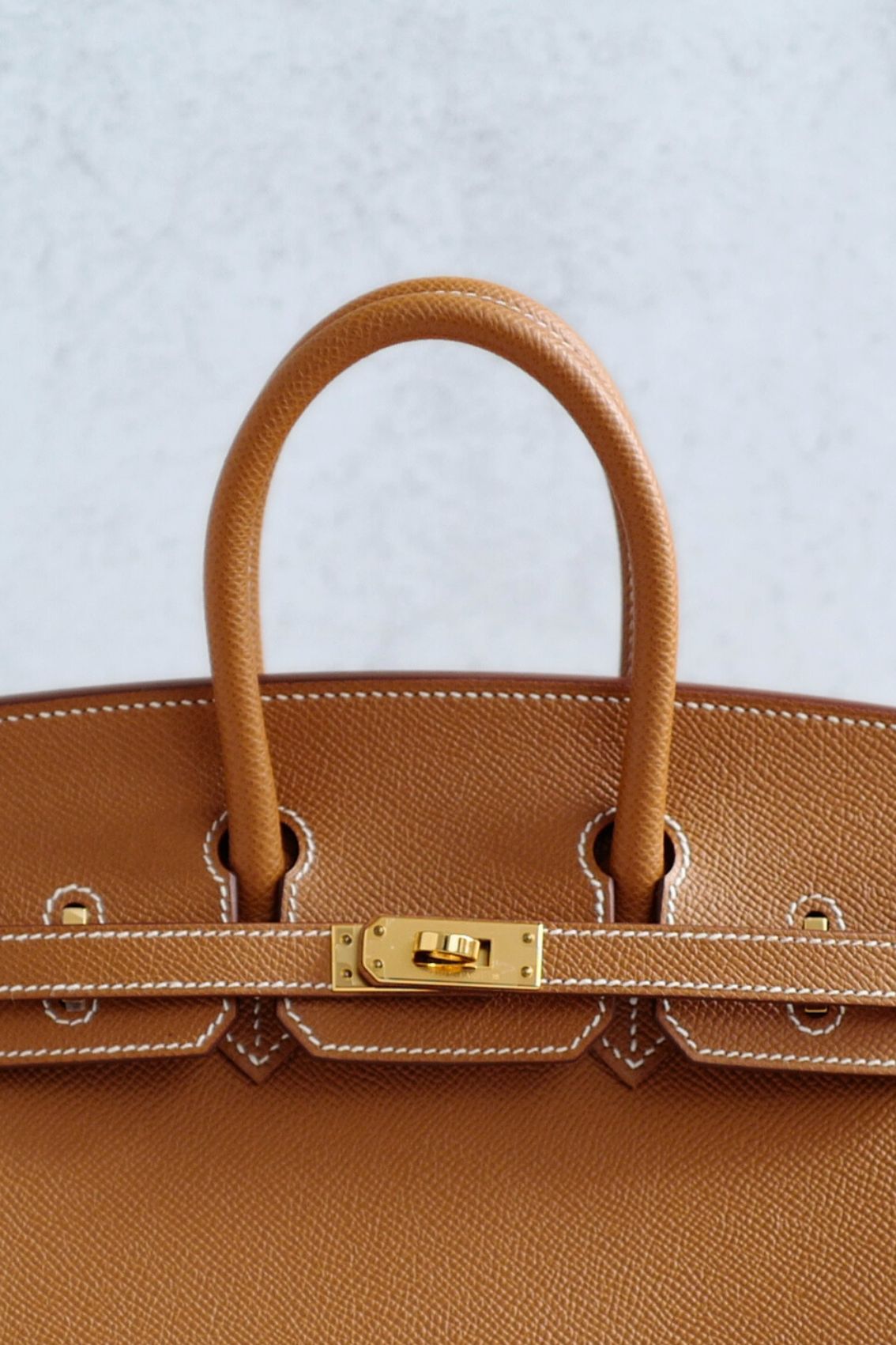 Hermès Birkin 25 Gold Epsom Sellier Gold Hardware 2022 U Stamp