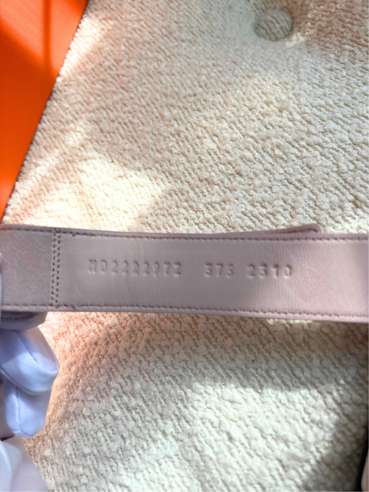 BNIB Hermes Womens Chypre sandal Rose Porcelaine 37.5