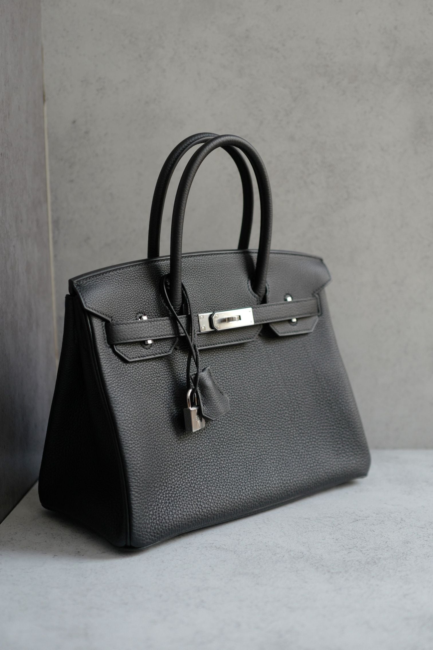 BNIB Hermes Birkin 30 Black Togo Leather Palladium Hardware G Stamp 2026