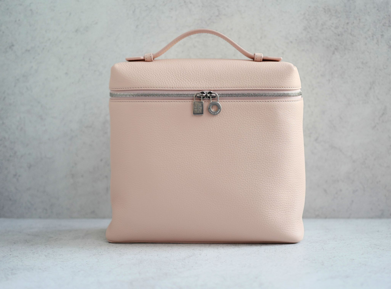 BNIB Loro Piana Extra Pocket backpack L23.5 in Candoglia Marble Rose Sakura Pink