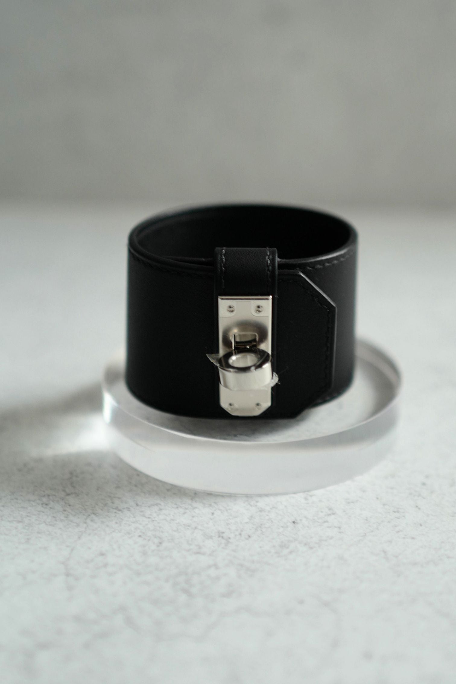 BNIB Hermes Bracelet Mini Kelly Twist GM Swift Calfskin T2 89 Noir