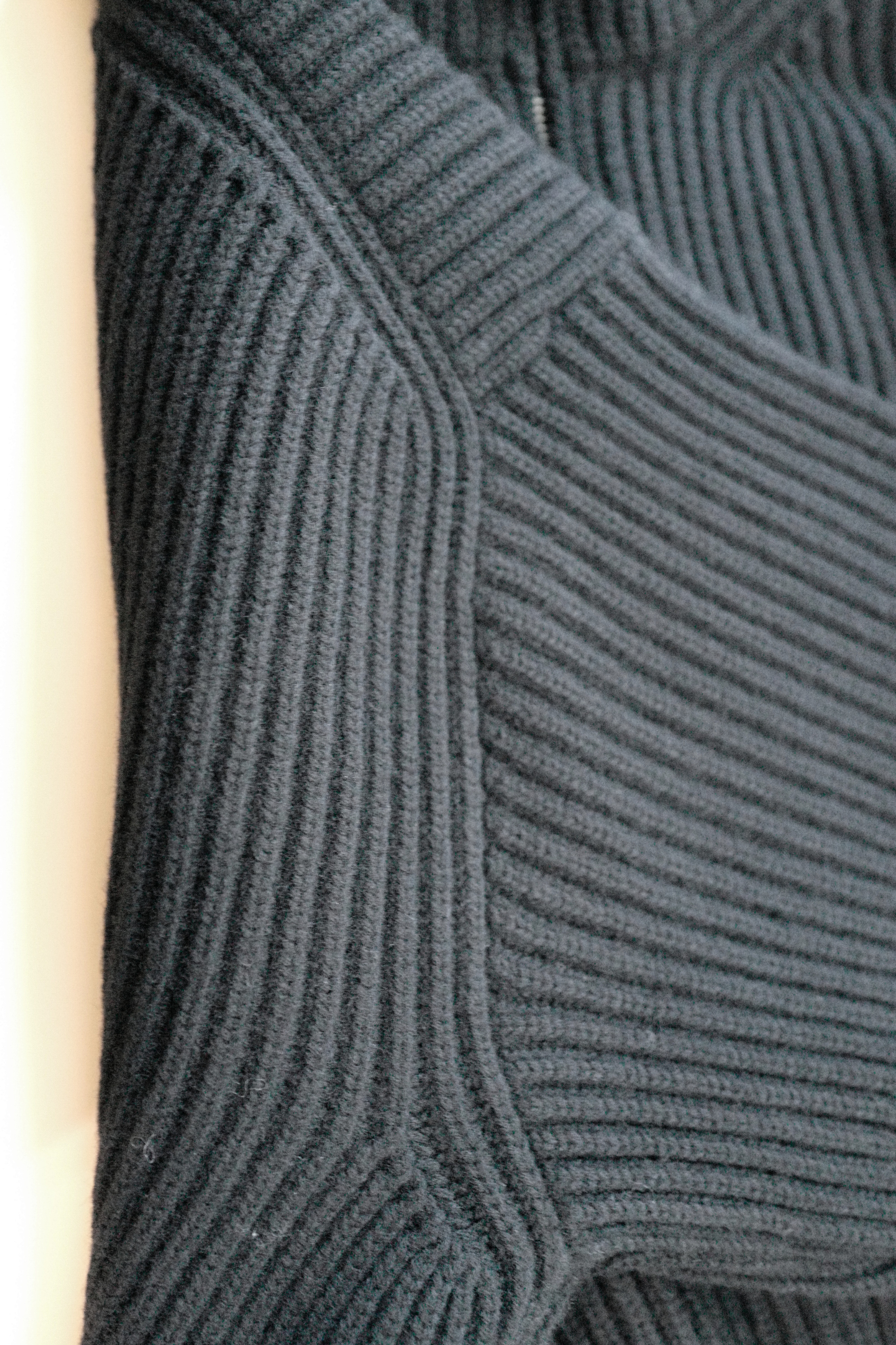 NEW Hermès Blouson Cardigan Jacket Black Wool with H Pockets Size 38