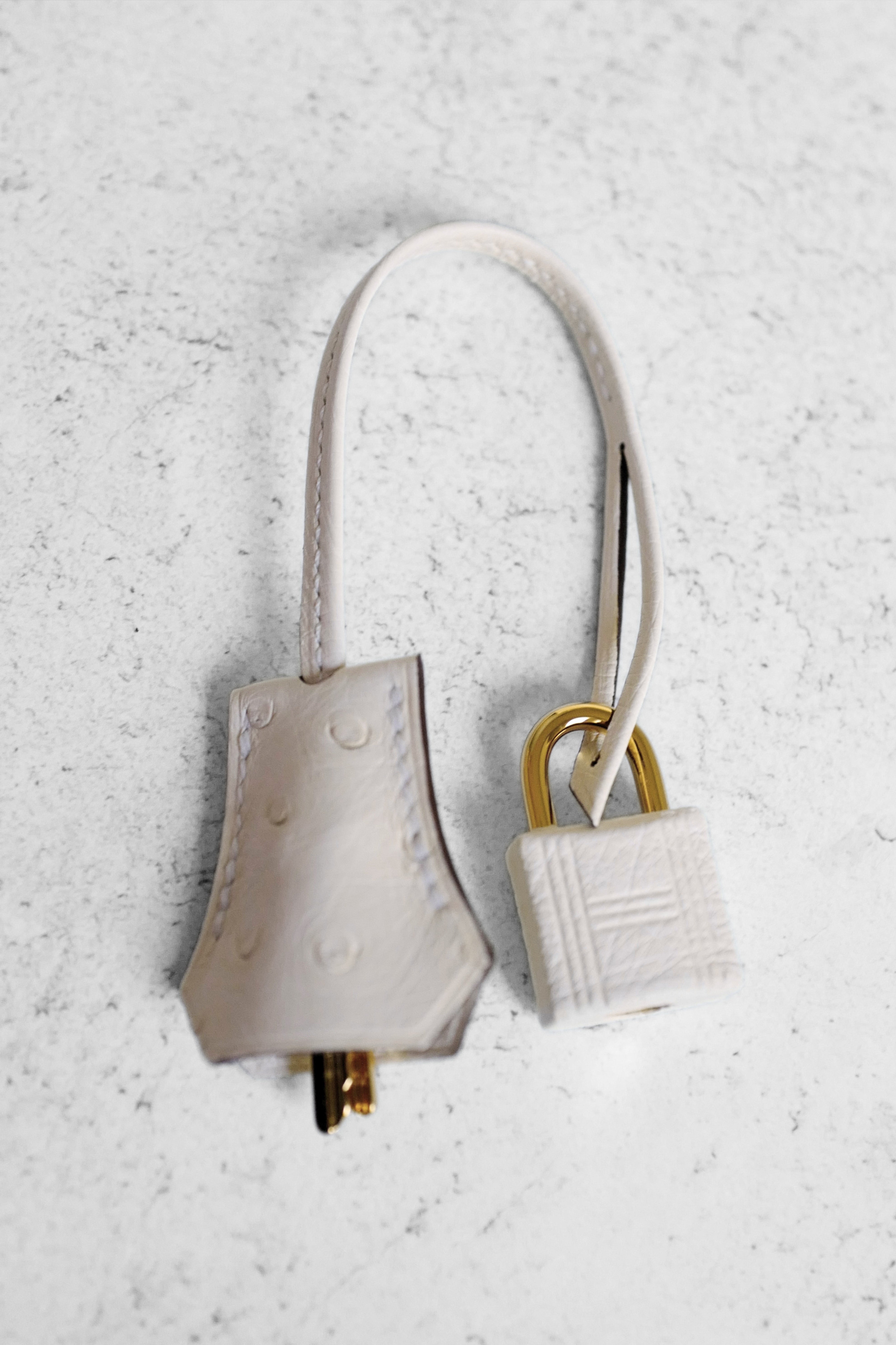 Hermès Kelly II 25 Nata Ostrich Sellier Boréale Gold Hardware G Stamp 2026