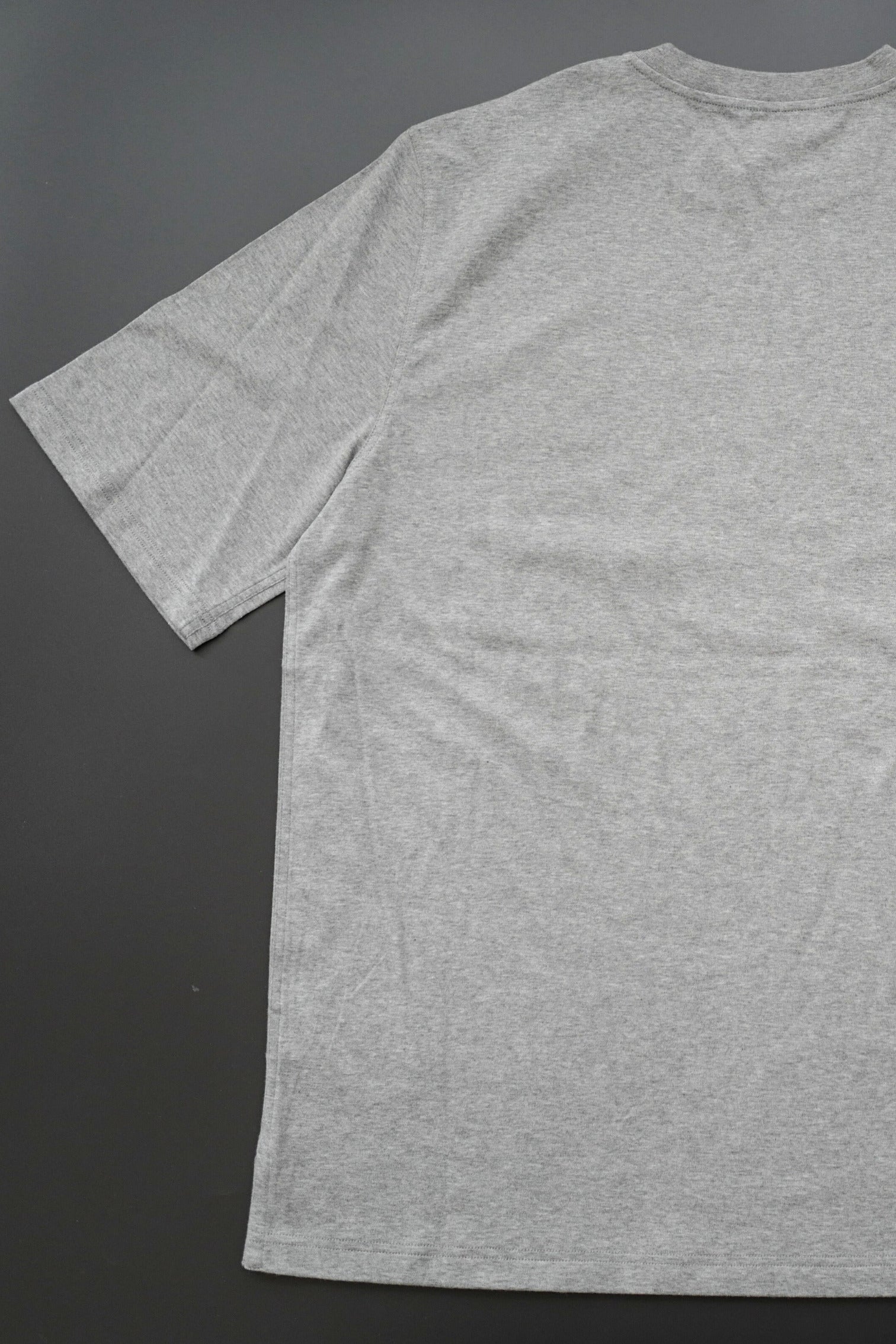 NEW Hermès Men’s T-Shirt Gray Cotton Short Sleeve Size L Logo Casual Top