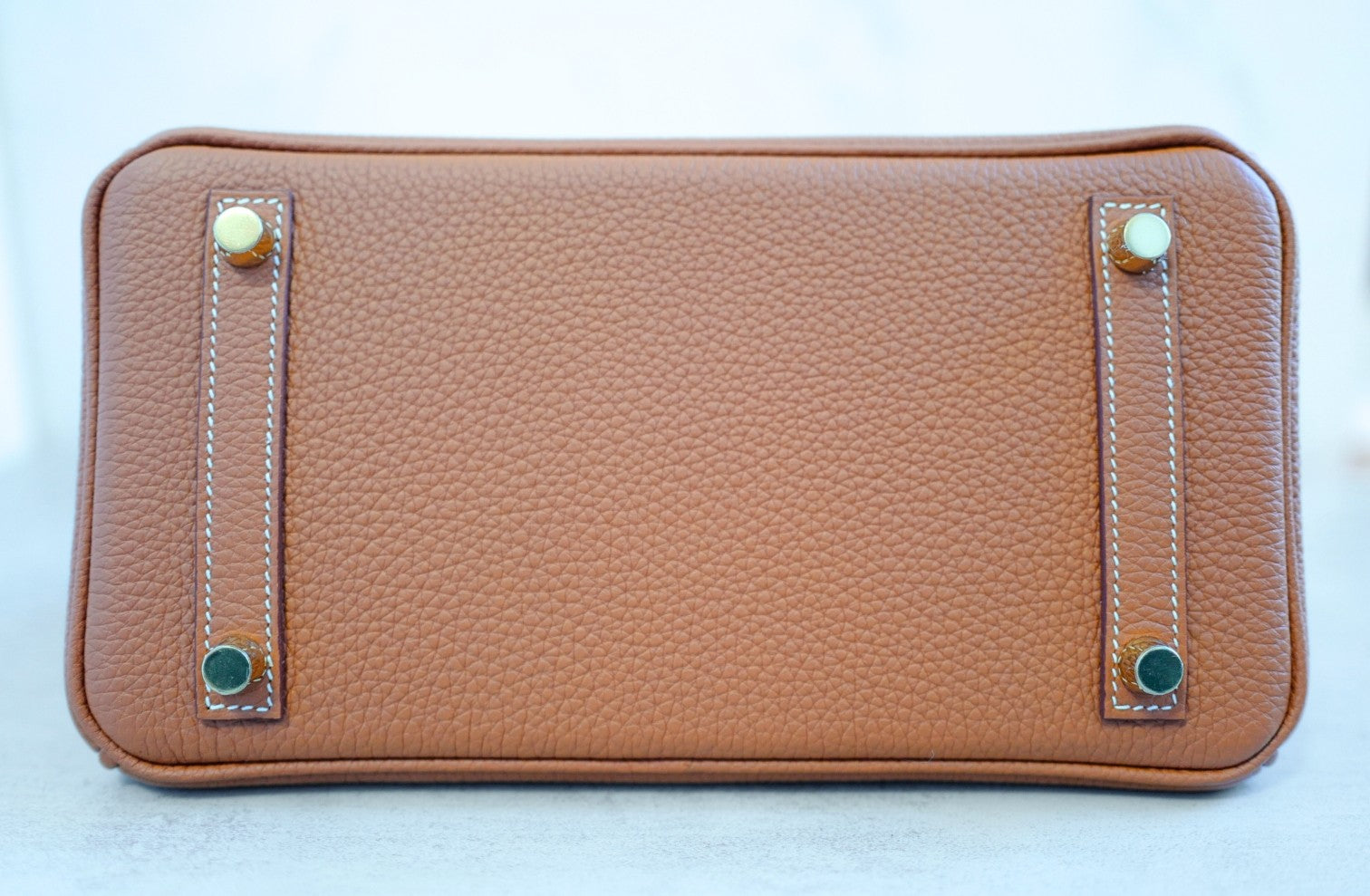 BNIB Hermès Birkin 25 Bag Gold Togo Leather with Gold Hardware Stamp K