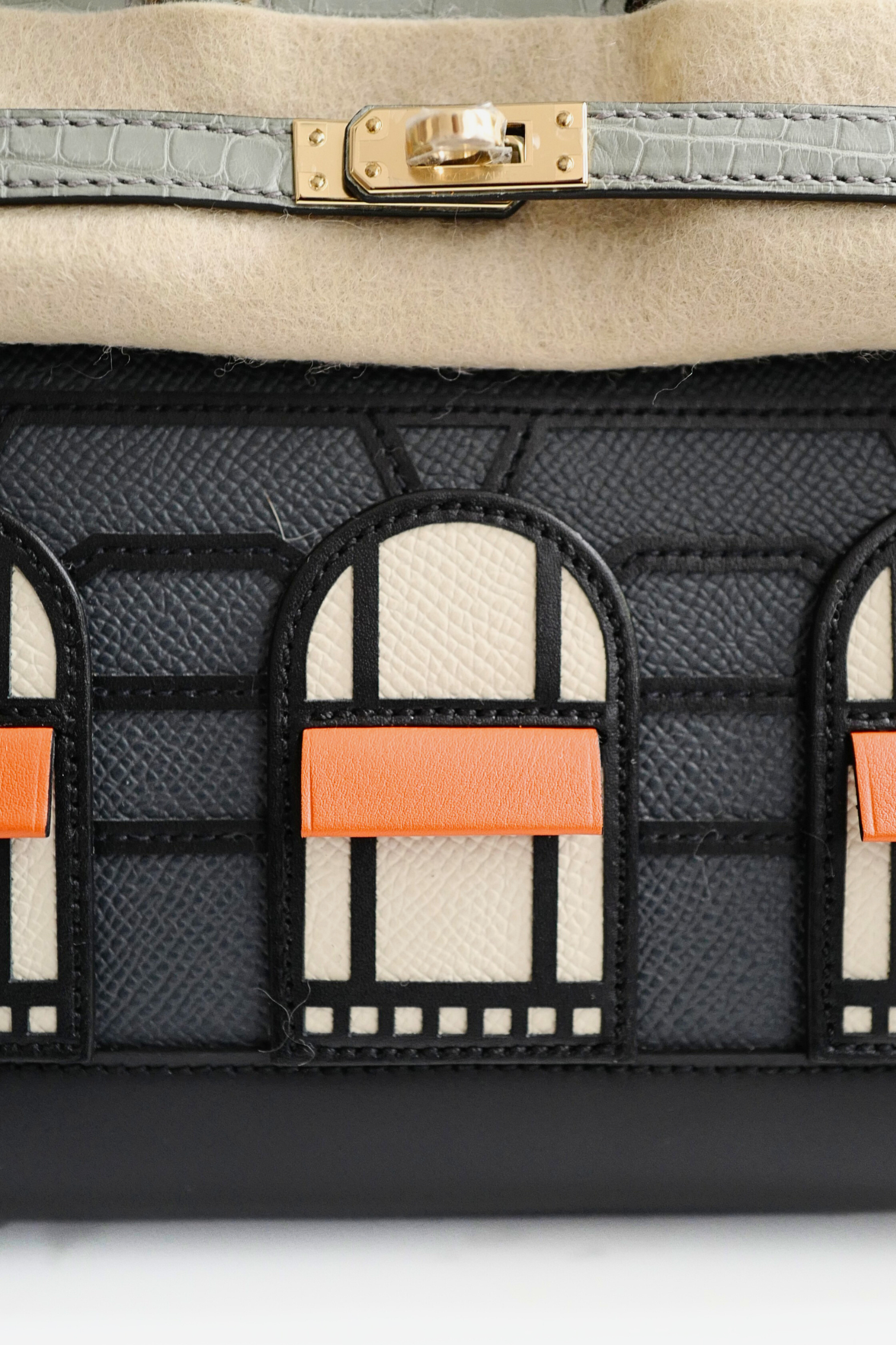 BNIB Hermès Birkin 20 Sellier Faubourg “Rainy Days” Alligator & Epsom Gris Misty PHW 2025