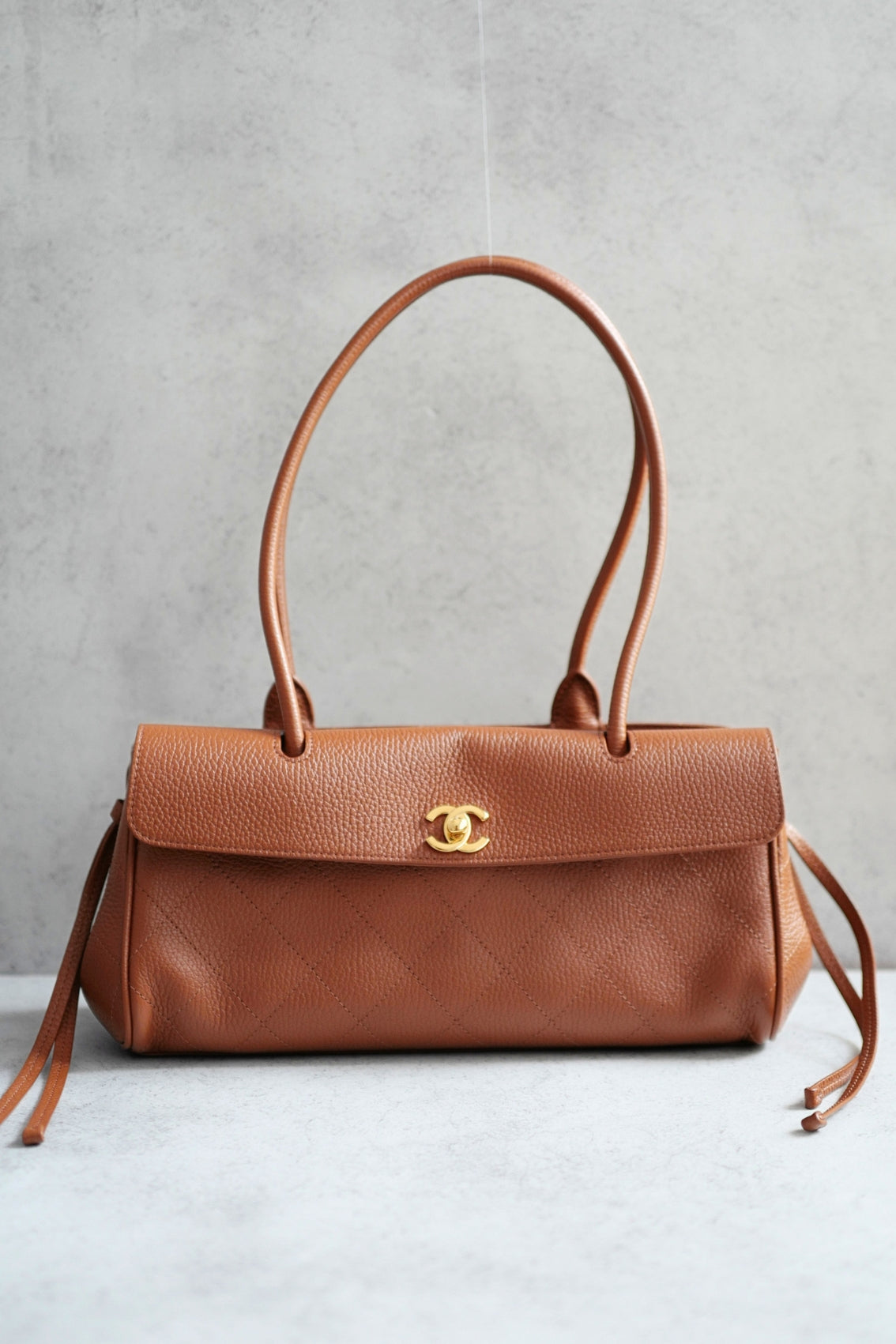 Chanel 26s Shopping Bag Matthieu Blazy Camel Brown Calfskin Spring Summer 2026