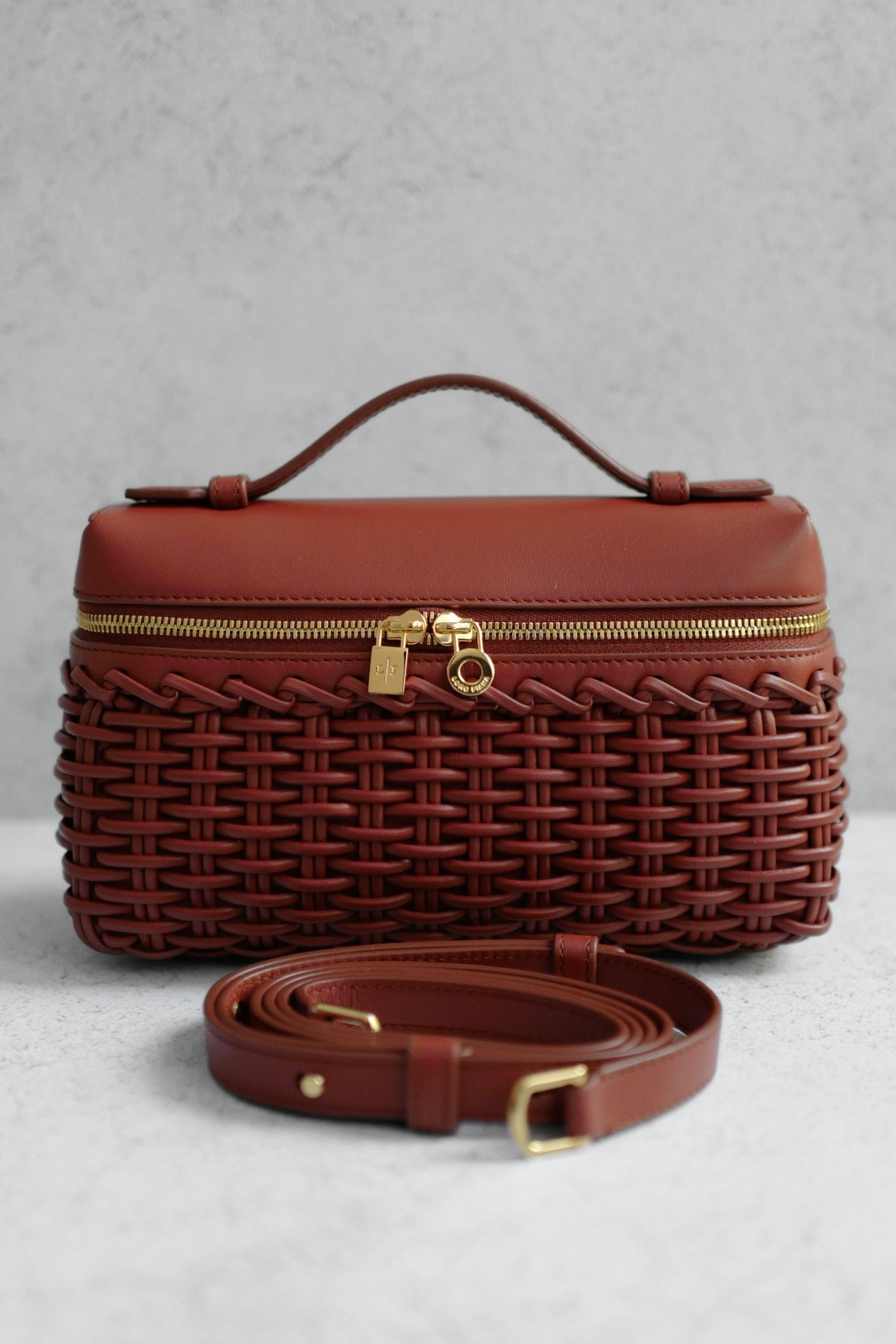 Loro Piana Extra Pocket L19 Limited Deep Kummel/Sun Gold Calfskin Gold Hardware