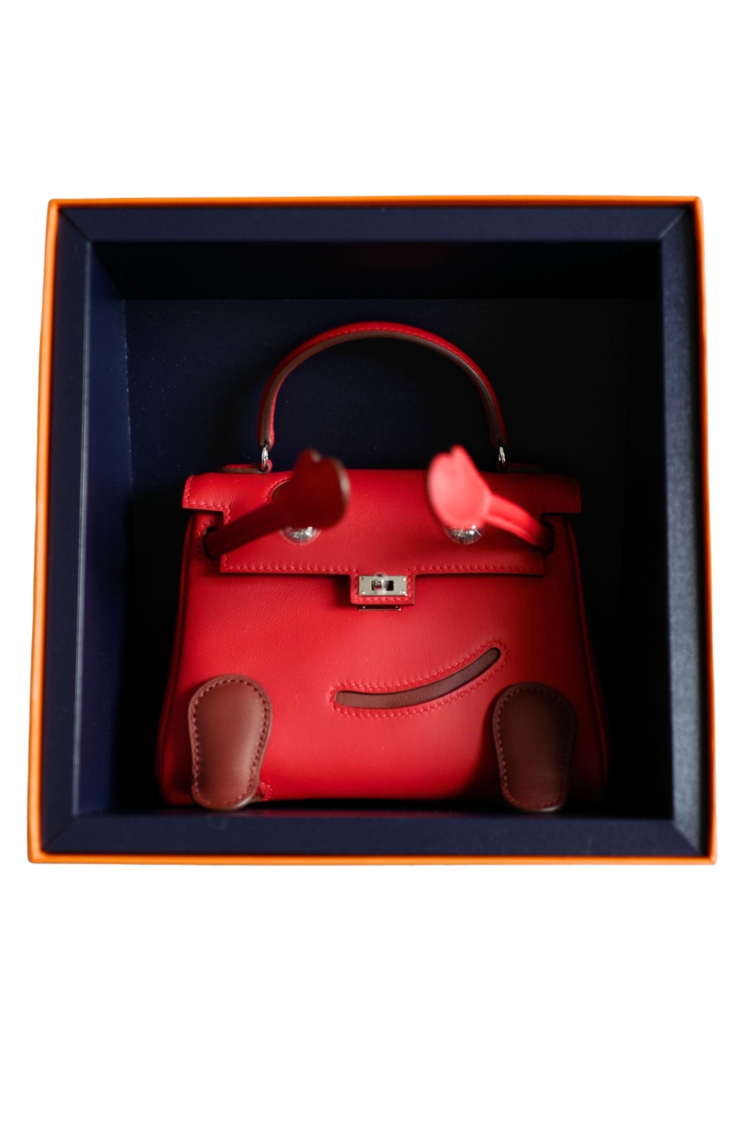 BNIB Hermès Kelly Doll Rouge De Coeur Swift Calfskin PHW G Stamp 2026