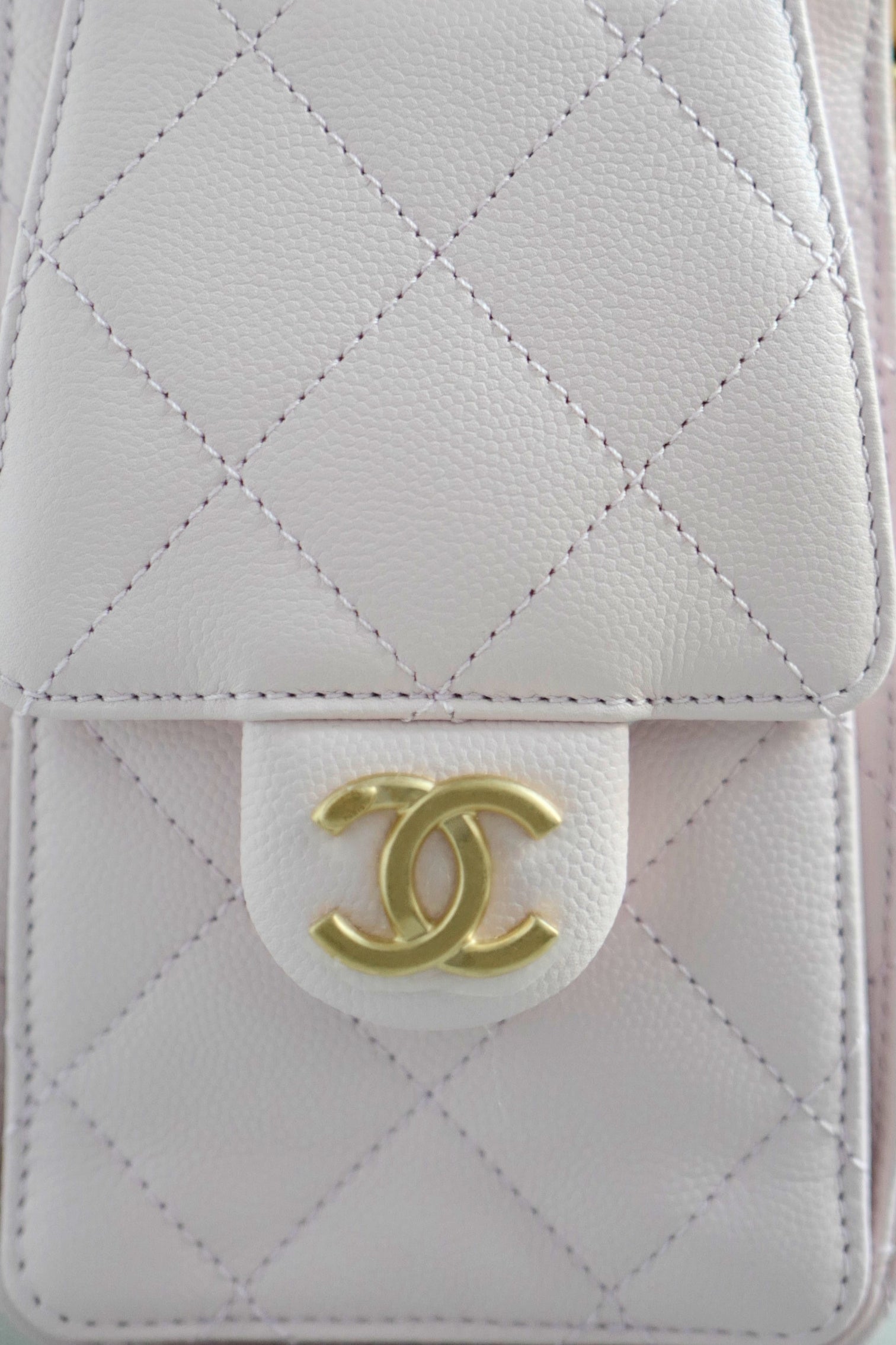 BNIB Chanel 26C Mini Hobo Bag Pink Grained Calfskin with Gold Hardware