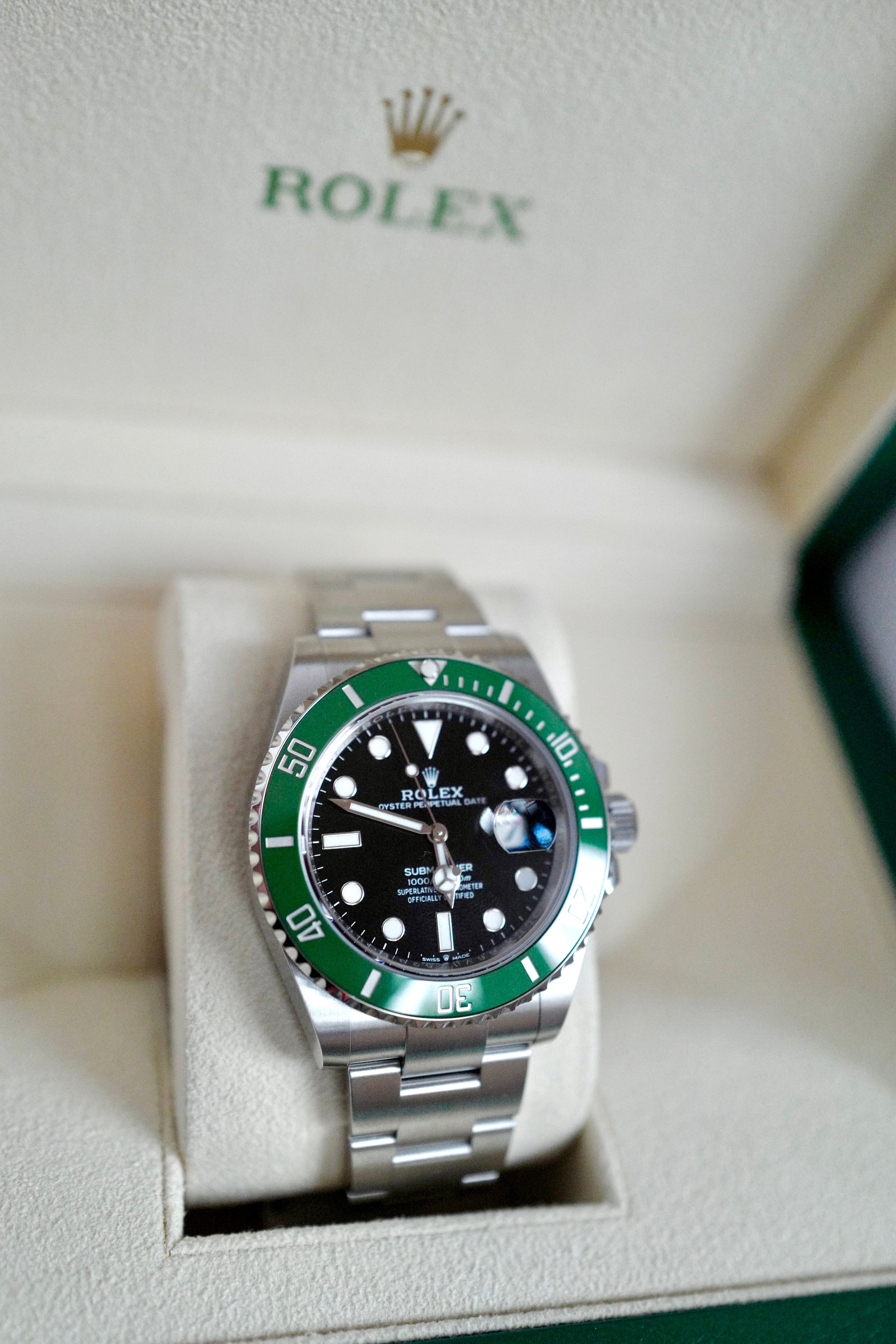 2024 BNIB Rolex 126610LV Green Starbucks Submariner Full Set Complete Papers