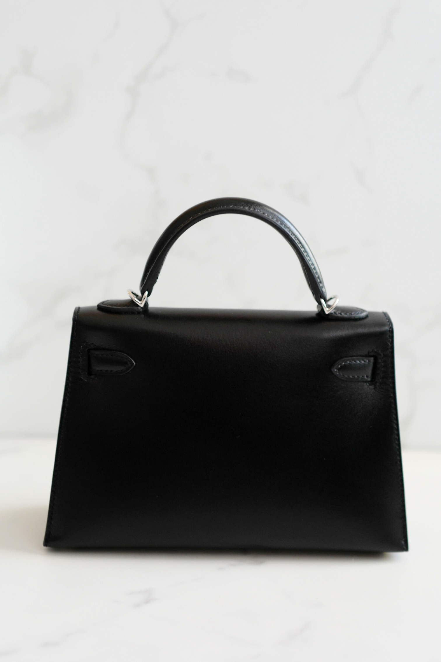 BNIB Hermès Kelly 20 Clouté Studded with Palladium Hardware