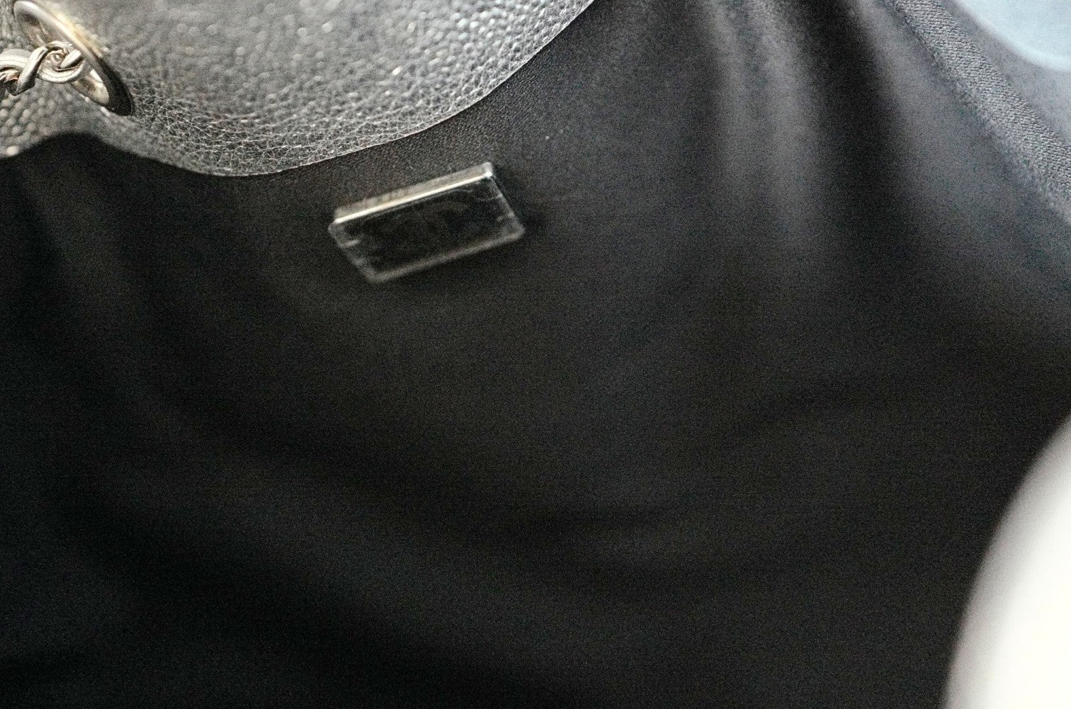 BNIB Chanel 26C Small Hobo Metallic Silver Grained Calfskin Shoulder Bag