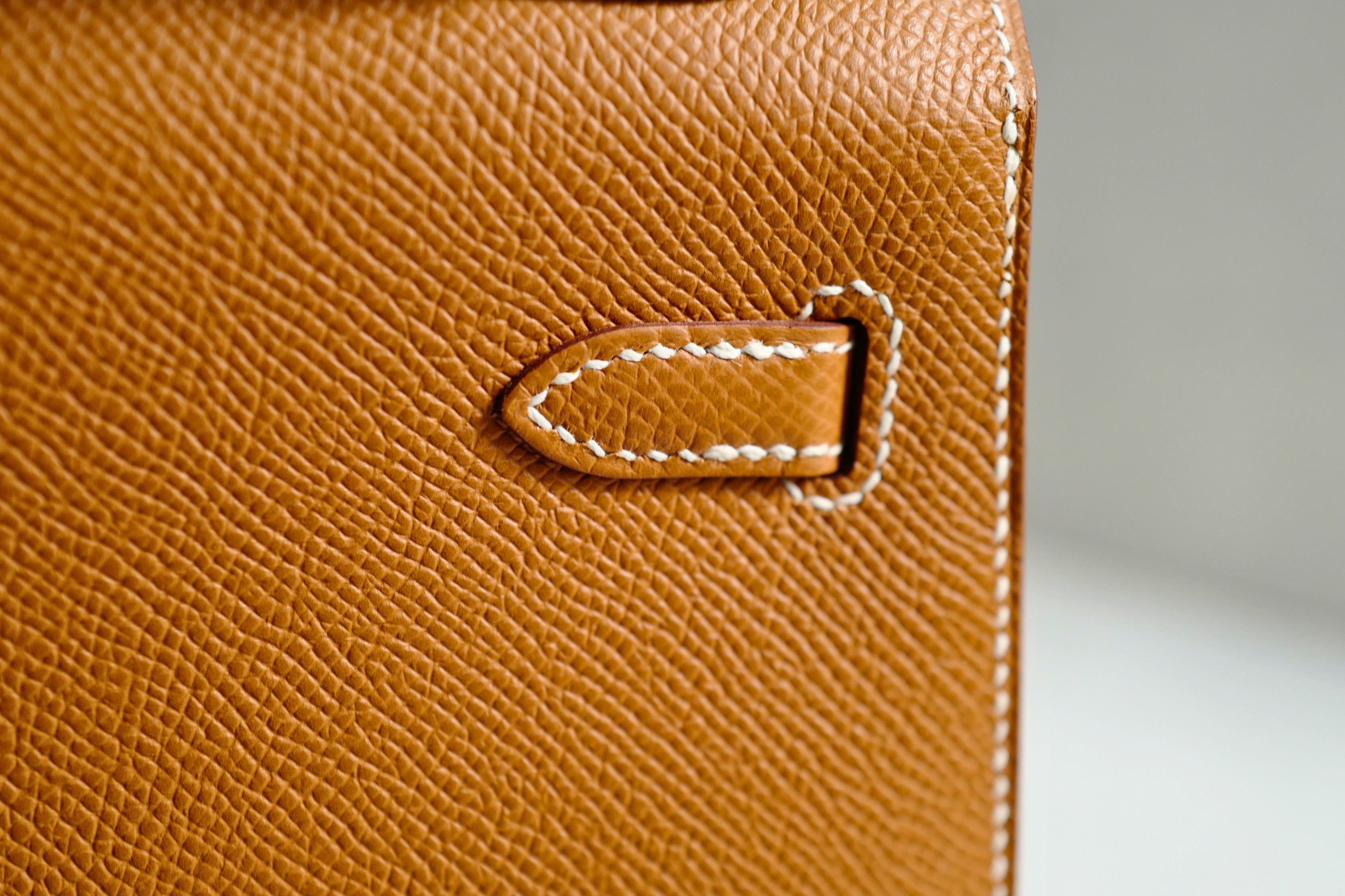 BNIB Hermes Kelly 25 Gold Epsom Sellier Gold Hardware G Stamp 2026