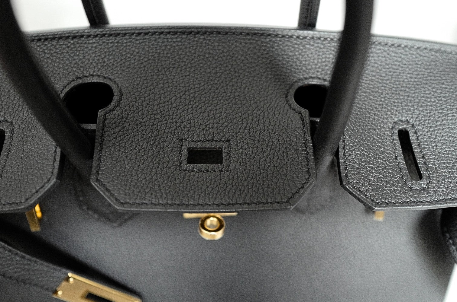 Hermès Birkin 30 Black Togo Leather with Gold Hardware New #W