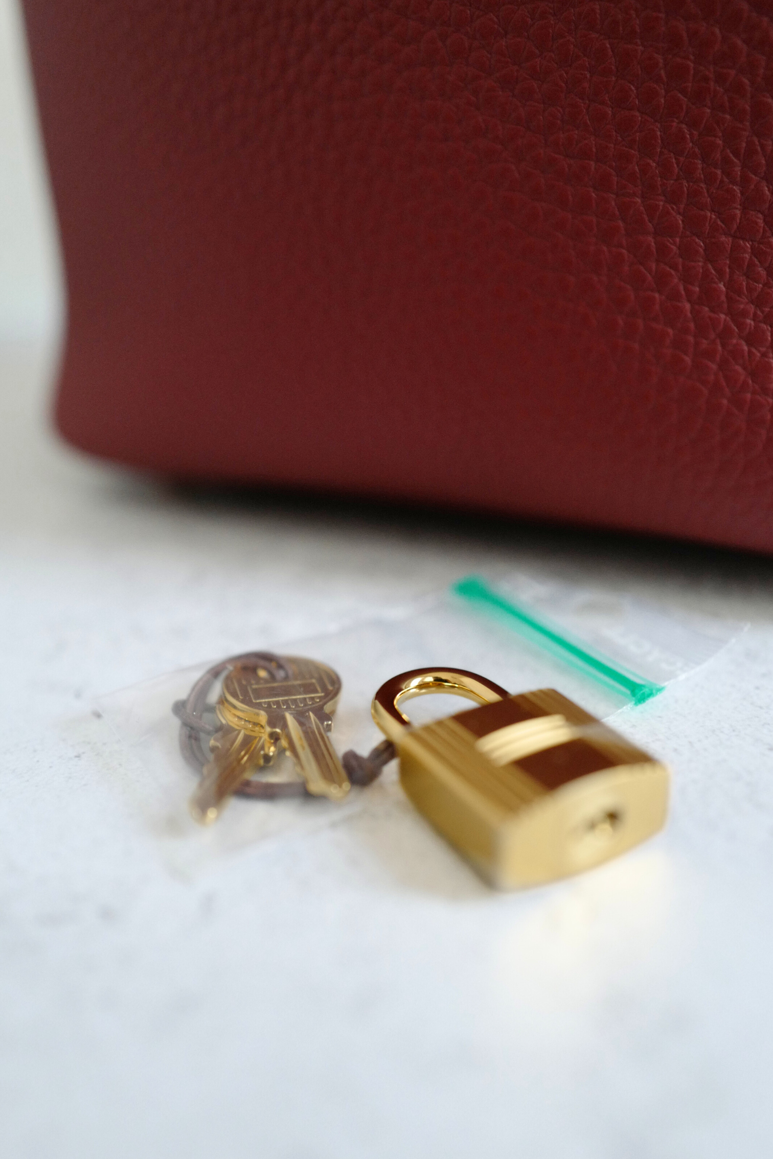 BNIB Hermès Picotin 18 Bag Rouge H  Clemence Leather with Gold Hardware