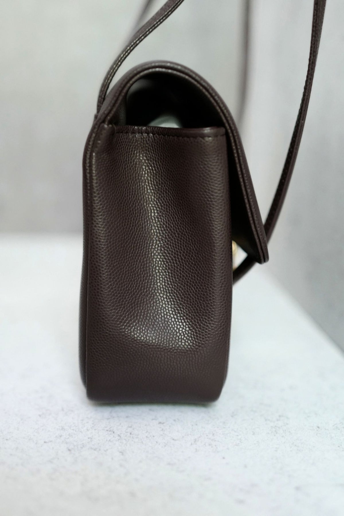 Chanel 26S Preppy Coco 22 Small Brown Grained Calfskin GHW Matthieu Blazy