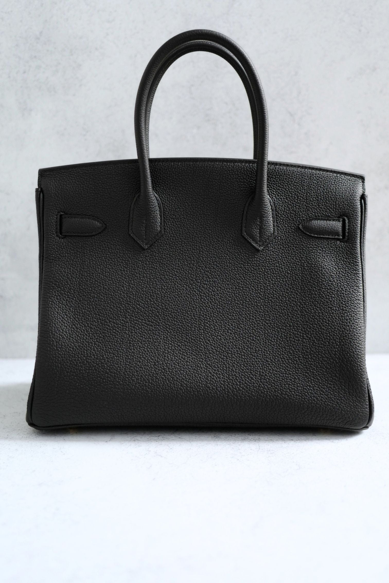 Hermès Birkin 30 Black Togo Leather Gold Hardware K Stamp