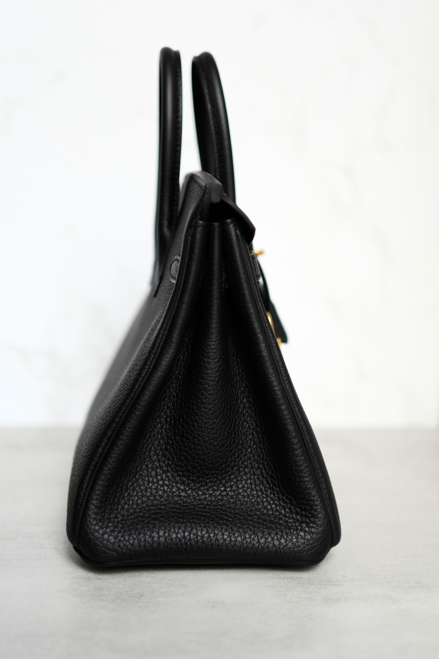 New Hermès Birkin 25 Black Togo Leather Gold Hardware