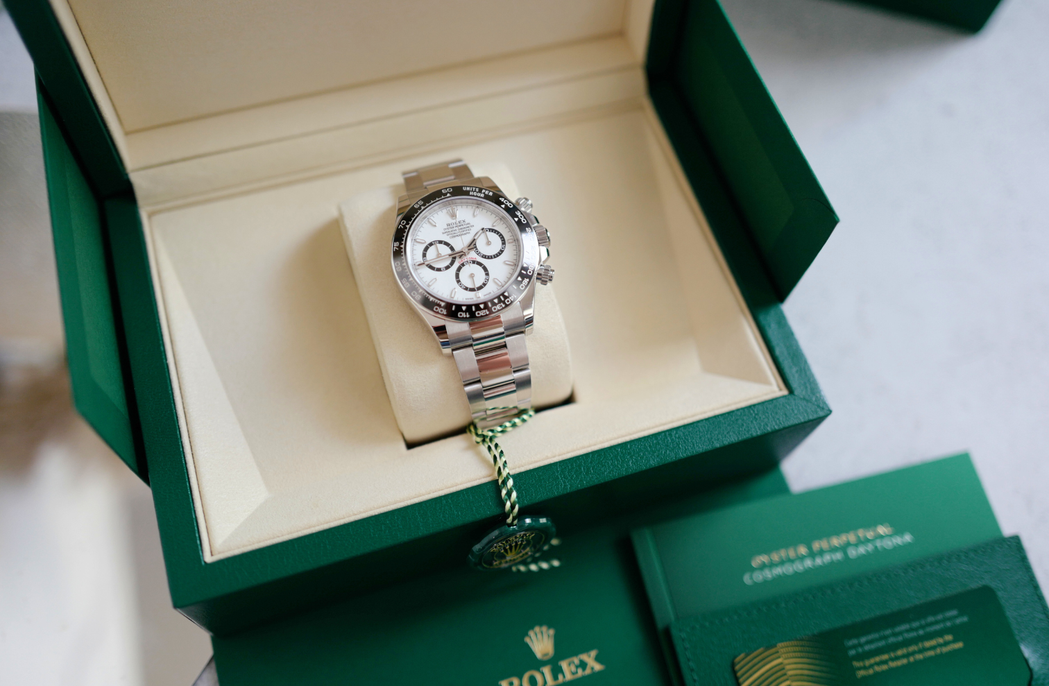 BNIB Rolex Daytona 126500LN White Dial Oystersteel 40mm