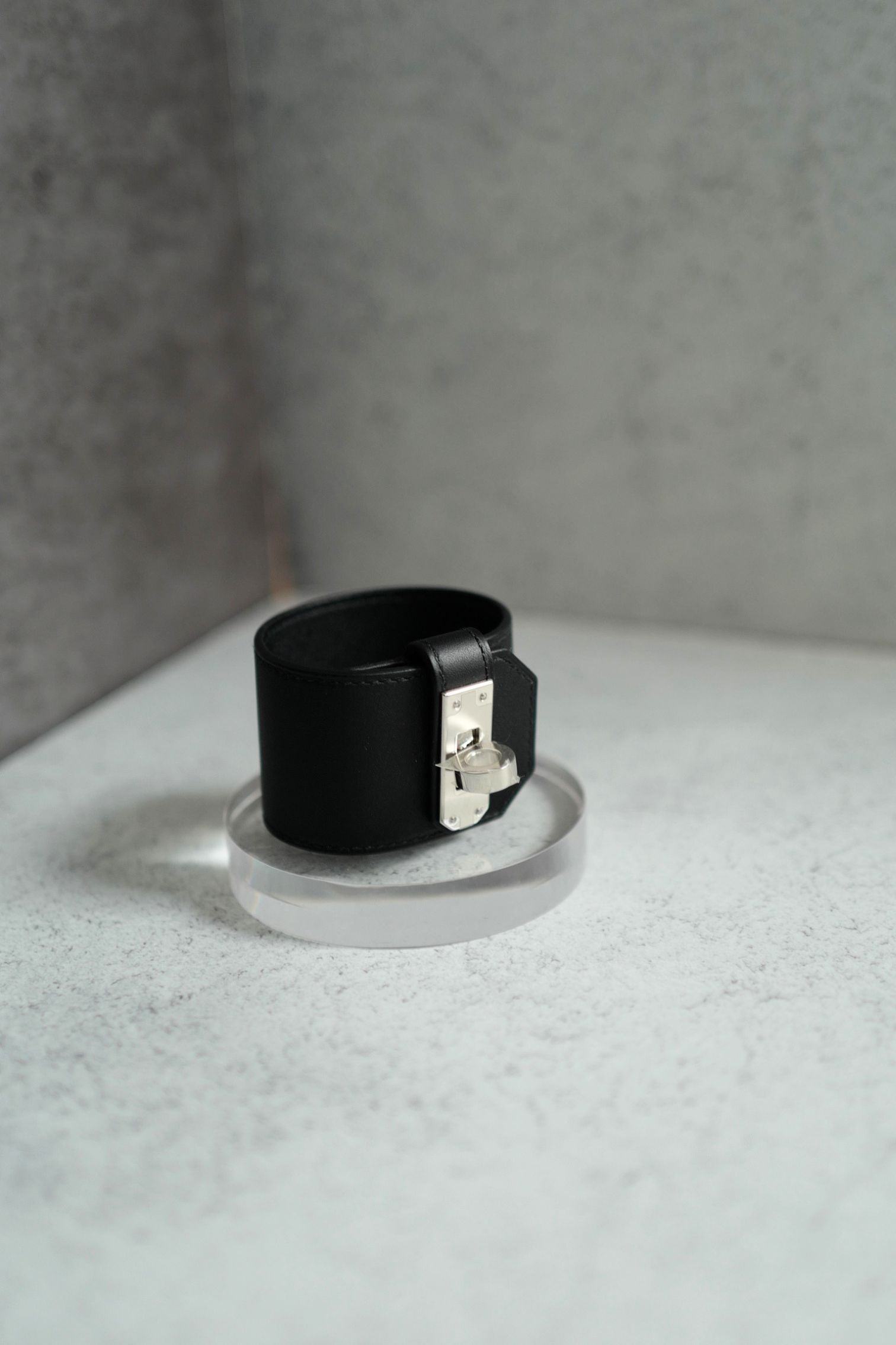 BNIB Hermes Bracelet Mini Kelly Twist GM Swift Calfskin T2 89 Noir