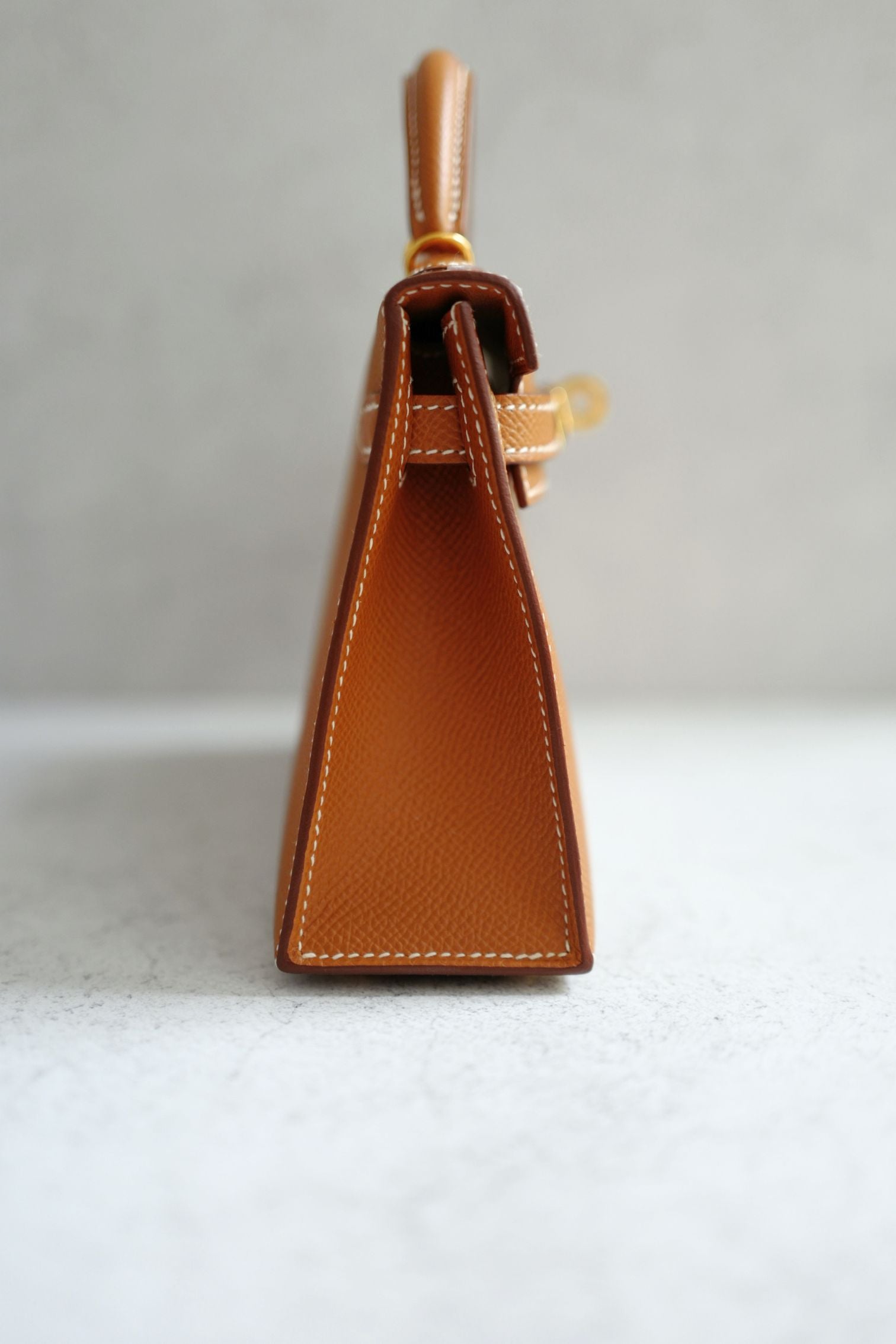 BNIB Hermes Mini Kelly Gold Epsom Calfskin Gold Hardware G Stamp 2026