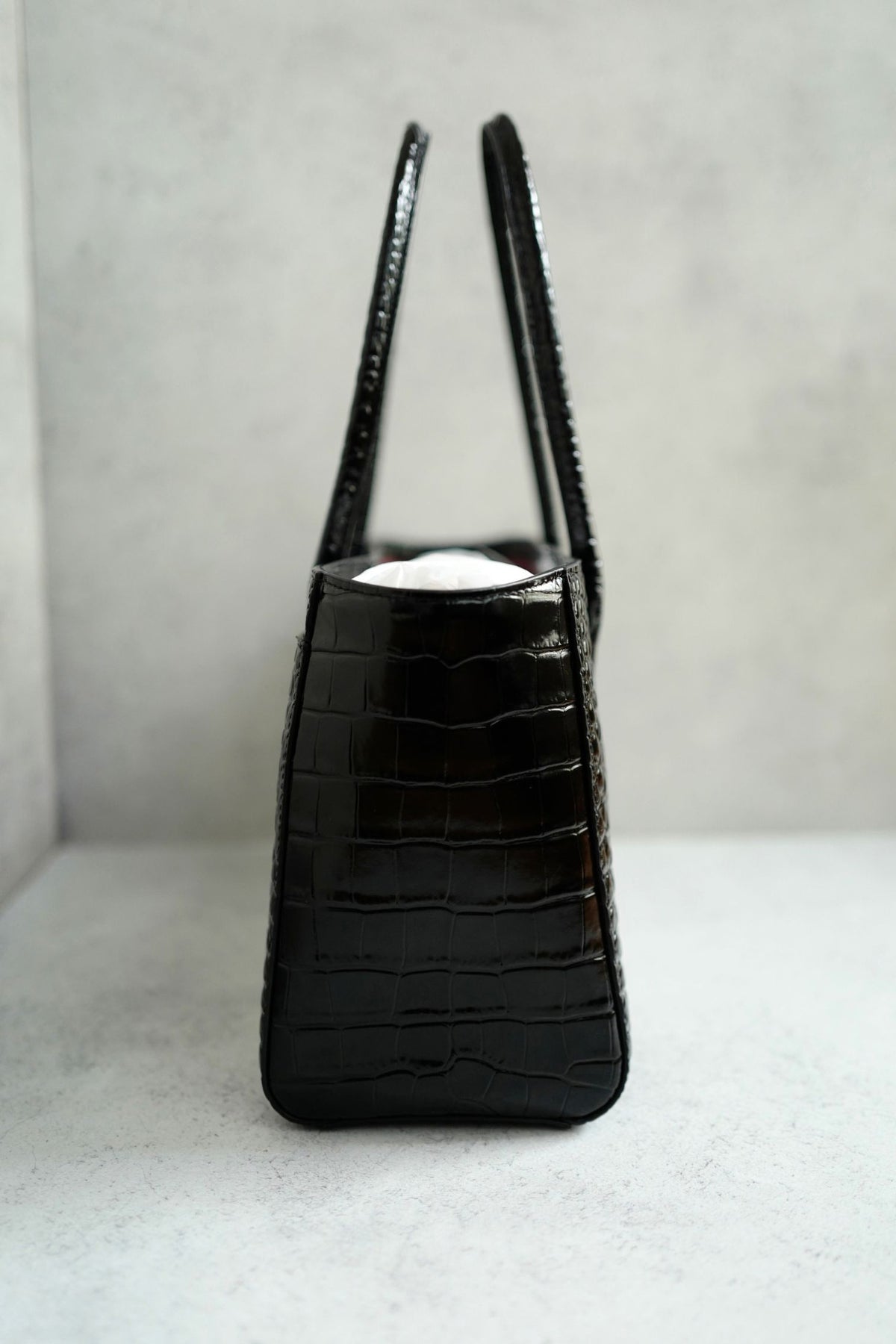 NEW Chanel 26K Matthieu Blazy's Small Tote Black Crocodile Embossed Calfskin GHW