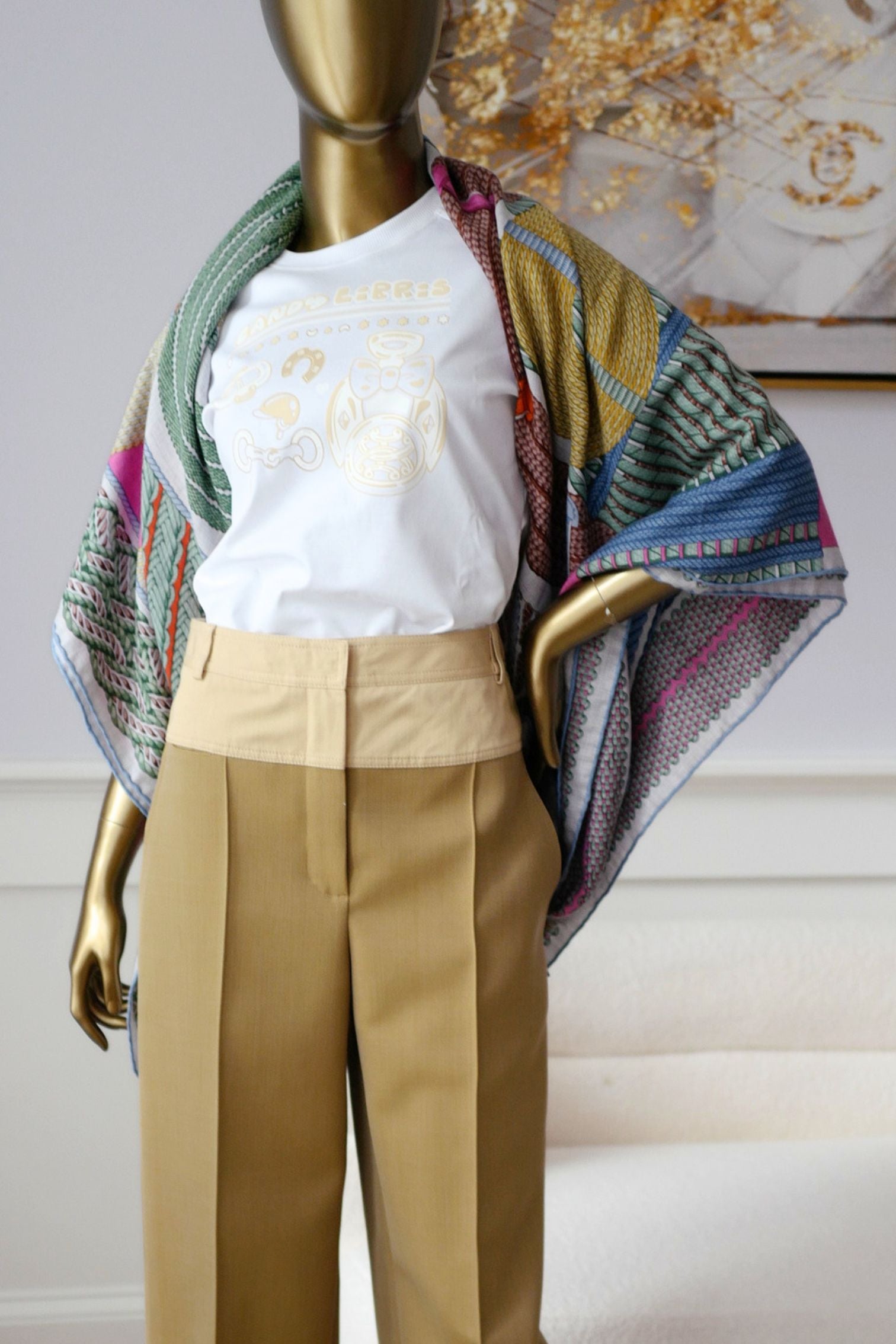 Hermès Dressage Tressage Shawl 140 Bleu Ciel/Rose Rouge Cashmere Silk