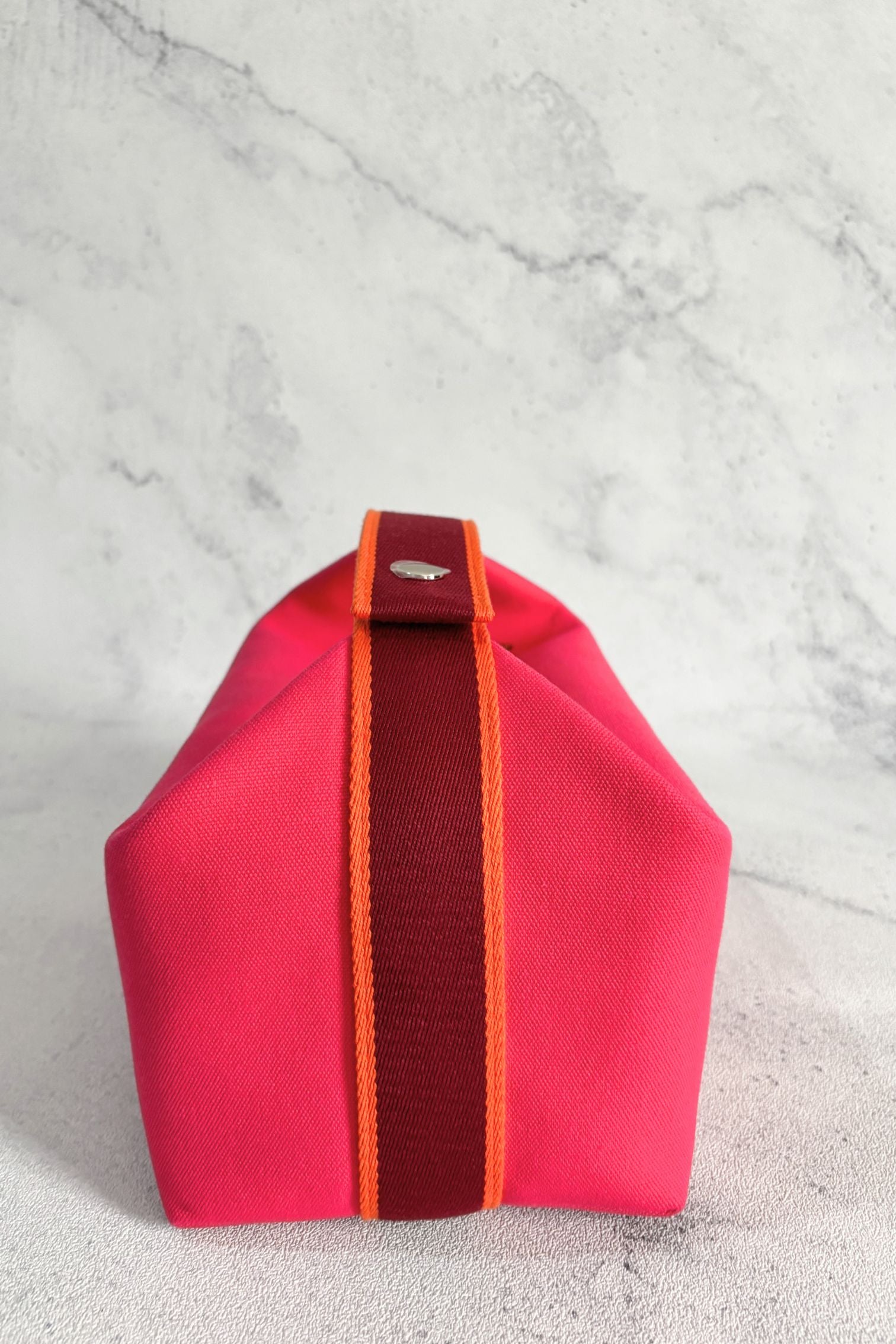 NEW Hermes Bride a Brac Case Large Model Hibiscus 100% Cotton