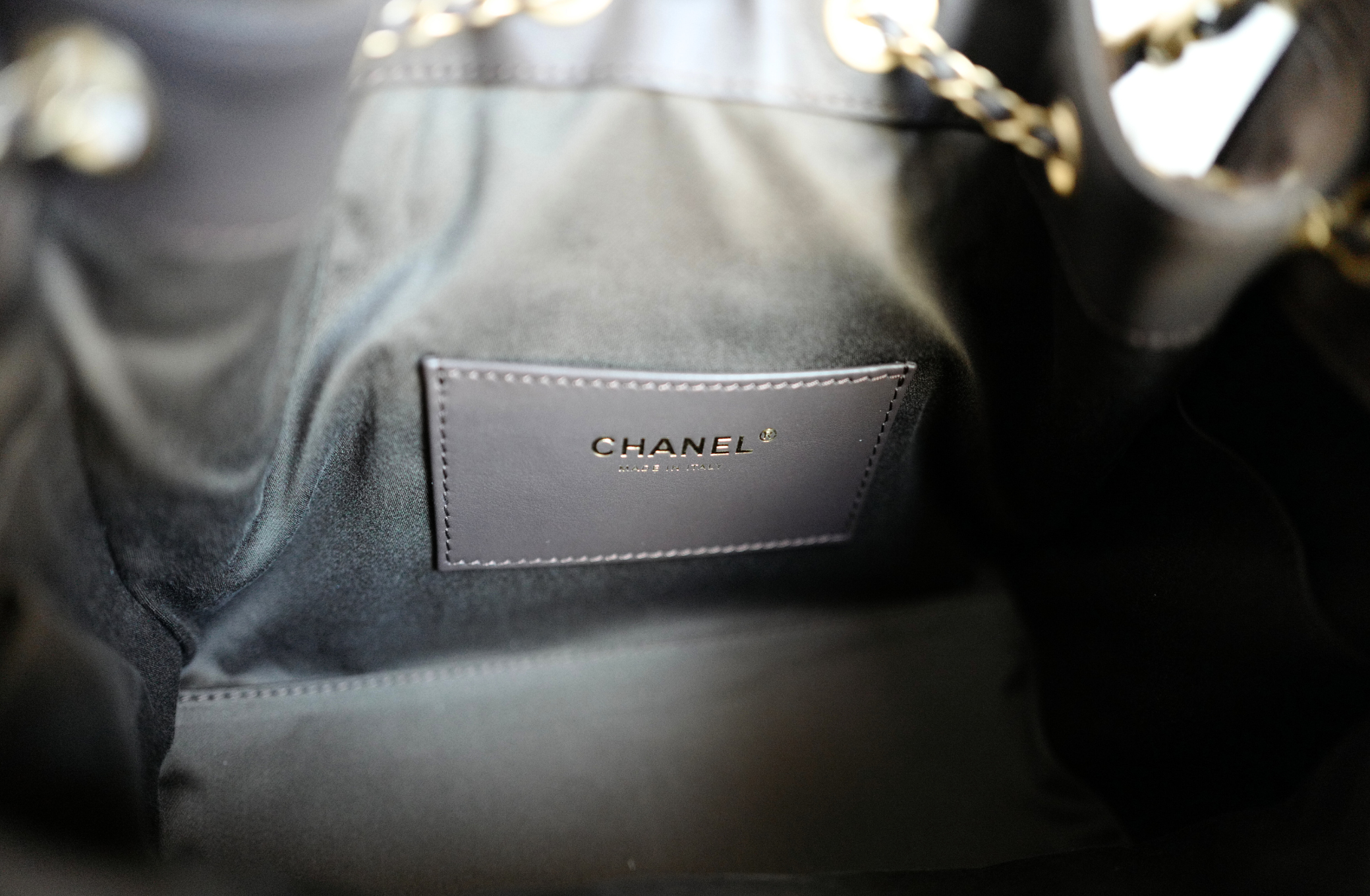 Chanel 25K Small Hobo Bag Dark Brown Suede with Gold Hardware