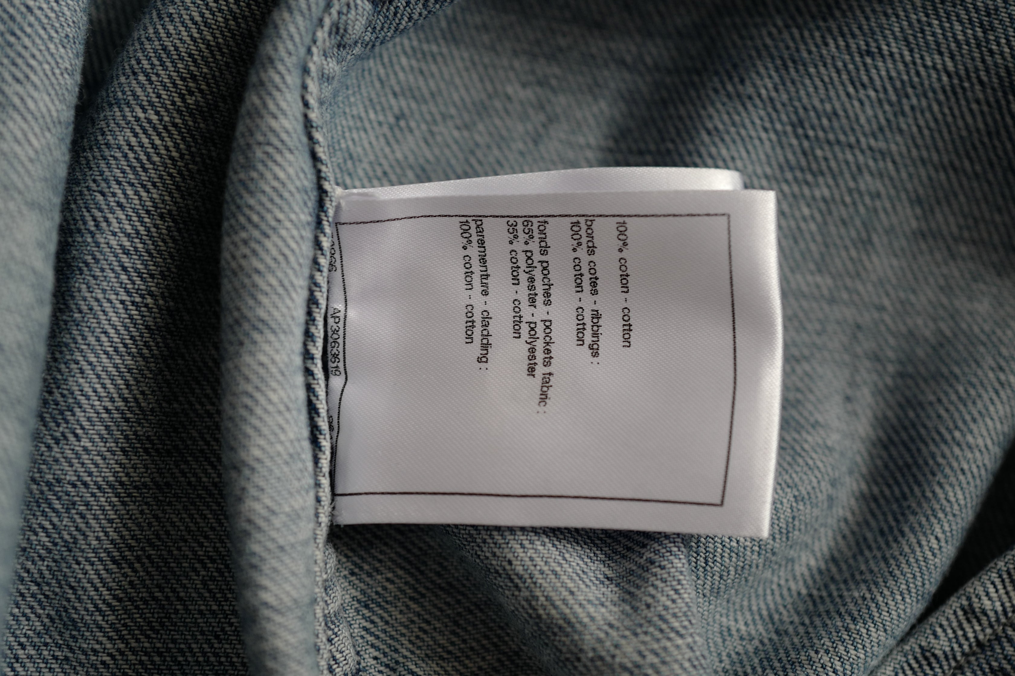 Chanel Coco Beach 2025 Collection Embroidered Denim Jacket Blue size 36