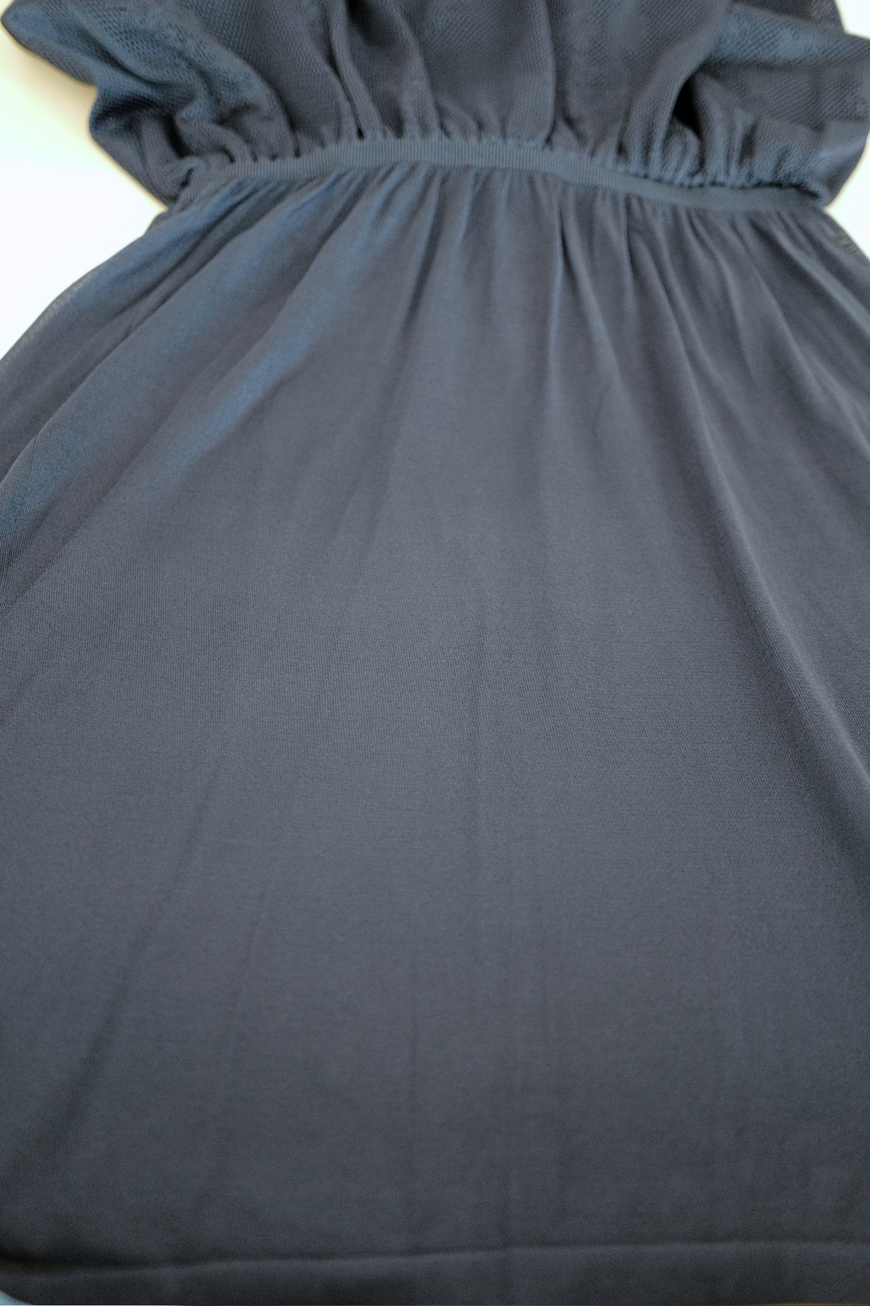 NEW Herms En Dsordre Fleurs Long Dress Blue Noir Size 38 NEW Herms En Dsordre Fleurs Long Dress Blue Noir Size 38