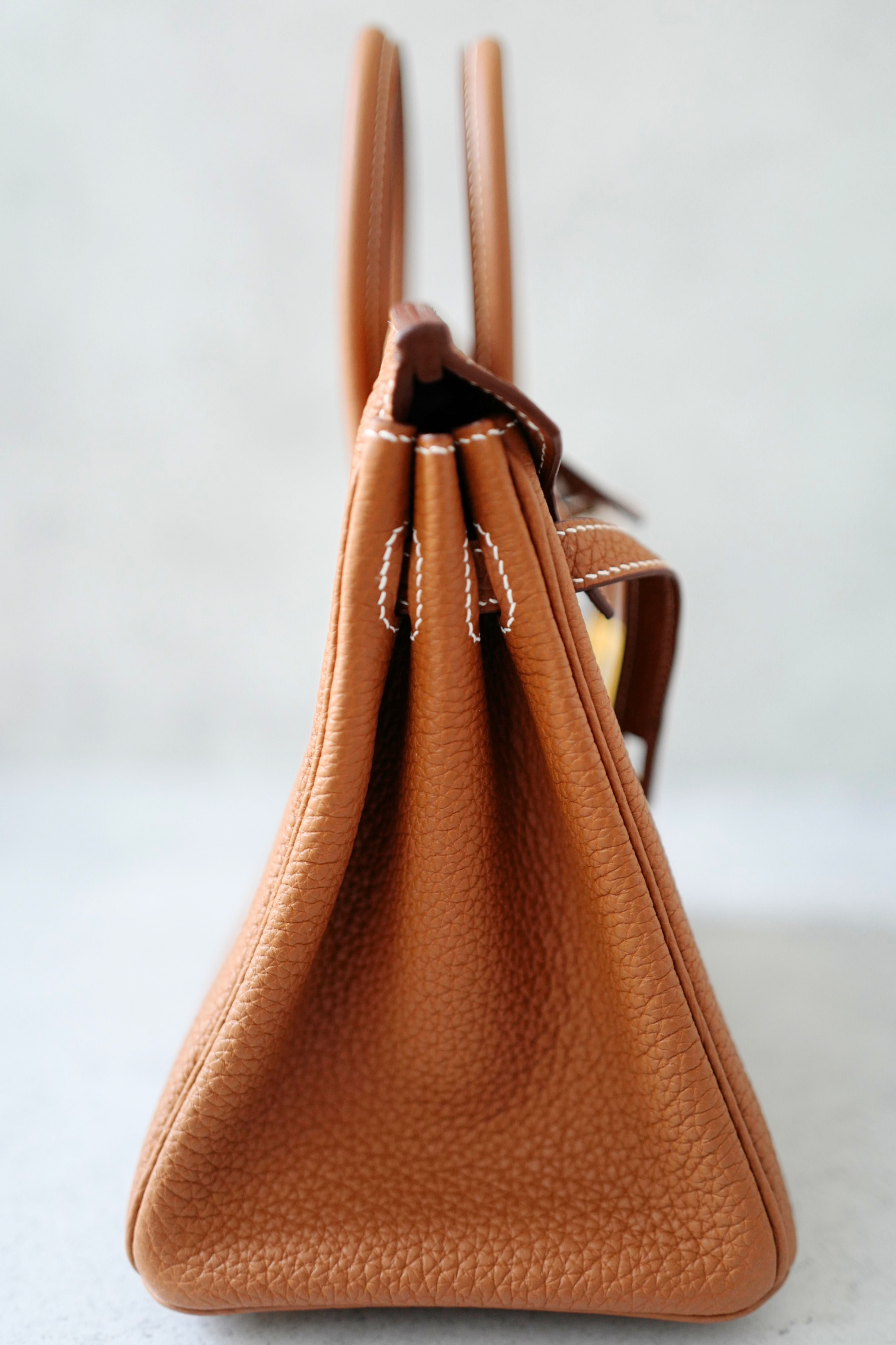 BNIB Hermès Birkin 25 Bag Gold Togo Leather with Gold Hardware
