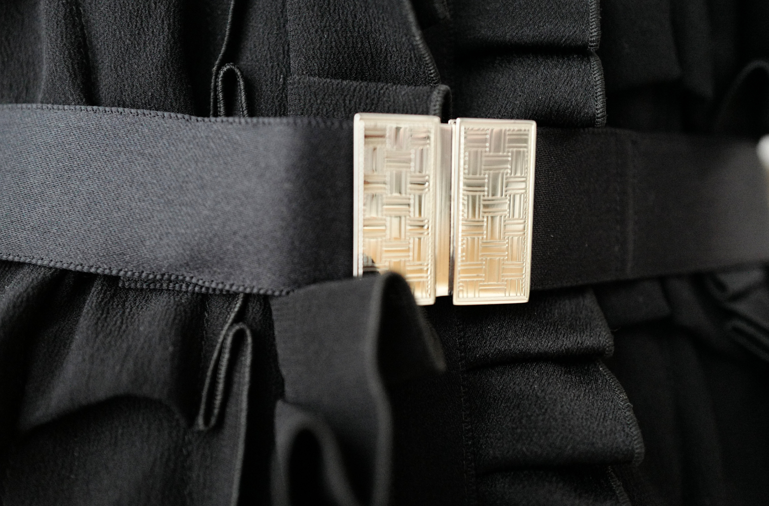 Hermes Long Pleated Dress Noir Size 34 Runway FW23 Limited Edition -SOLD OUT