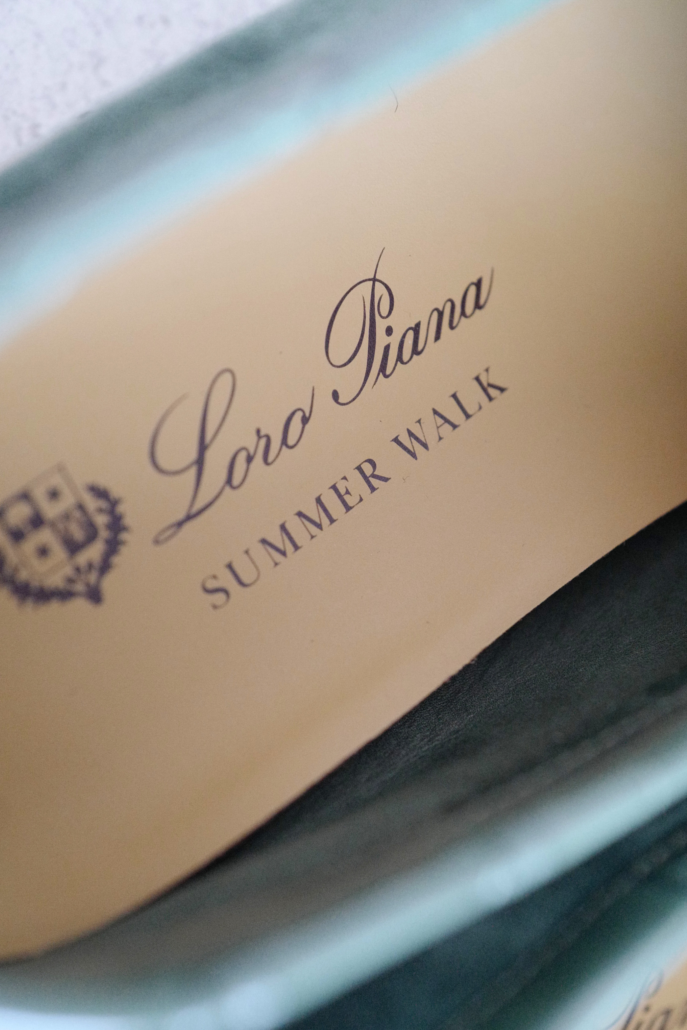 Loro Piana Summer Charms Walk Suede Loafers Green Lagoon Alligator Detail Size 36.5