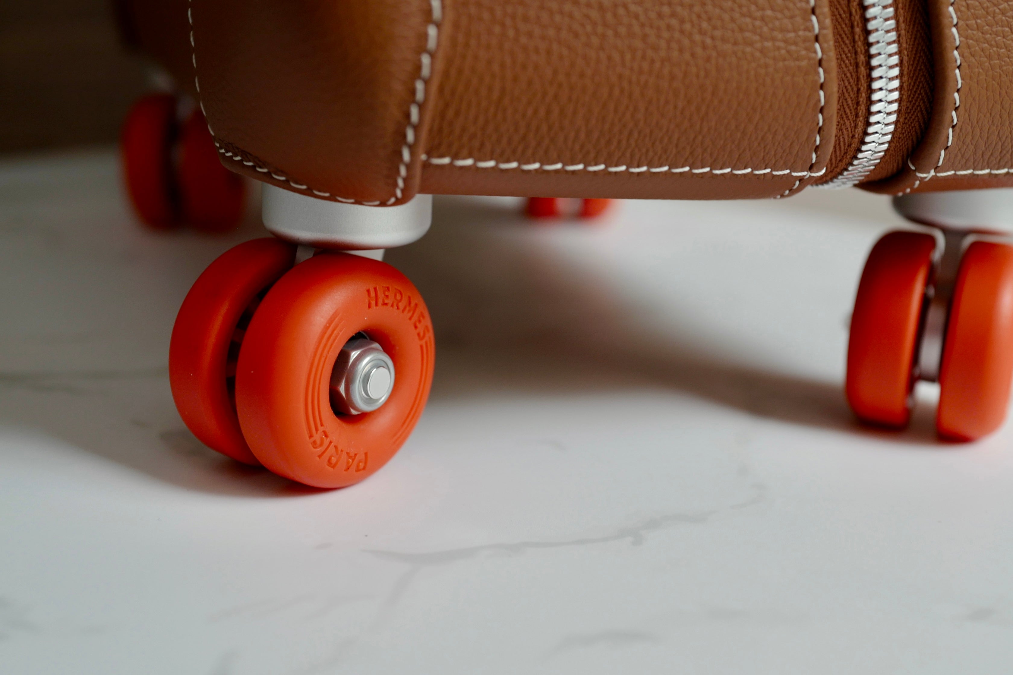 BNIB Hermès RMS Cargo Carry On Cabine Suitcase – Dessert/Fauve 2025 $24K