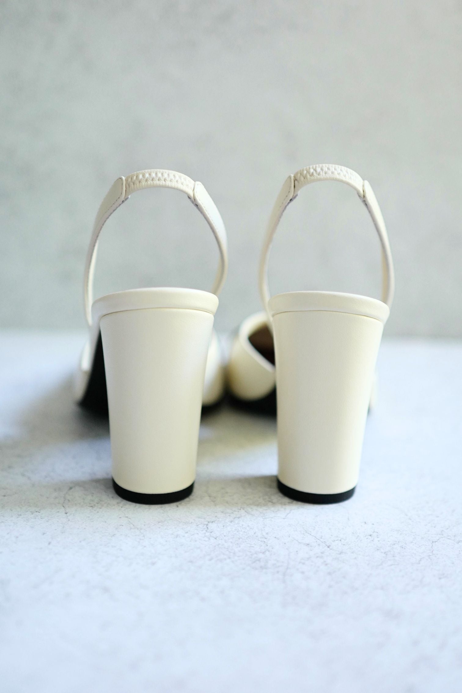 Chanel 26s Slingbacks Matthieu Blazy's Ivory Black Lambskin Calfskin Size 37