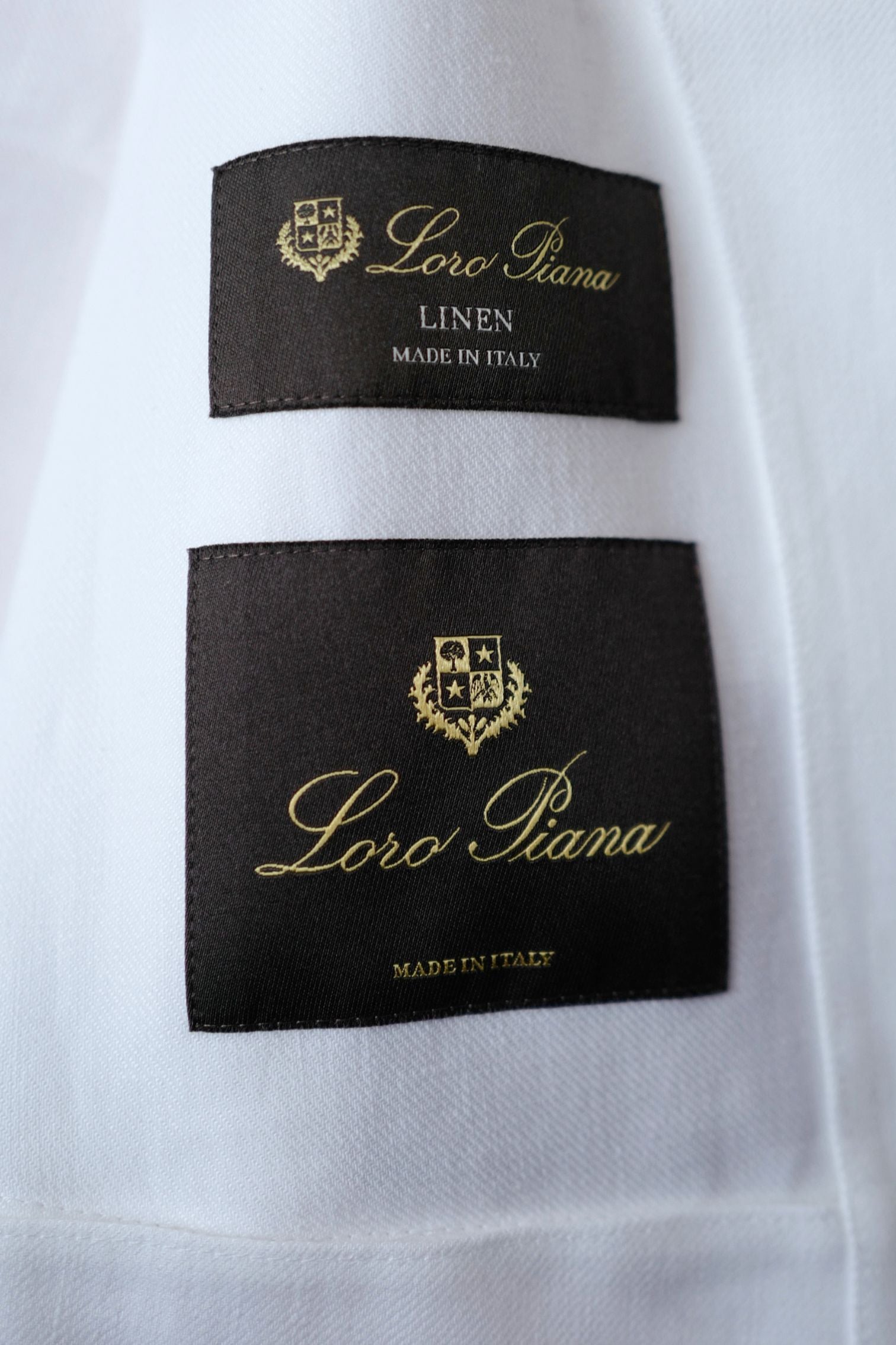 New Loro Piana Spagna Mini Jacket Linen White size 40