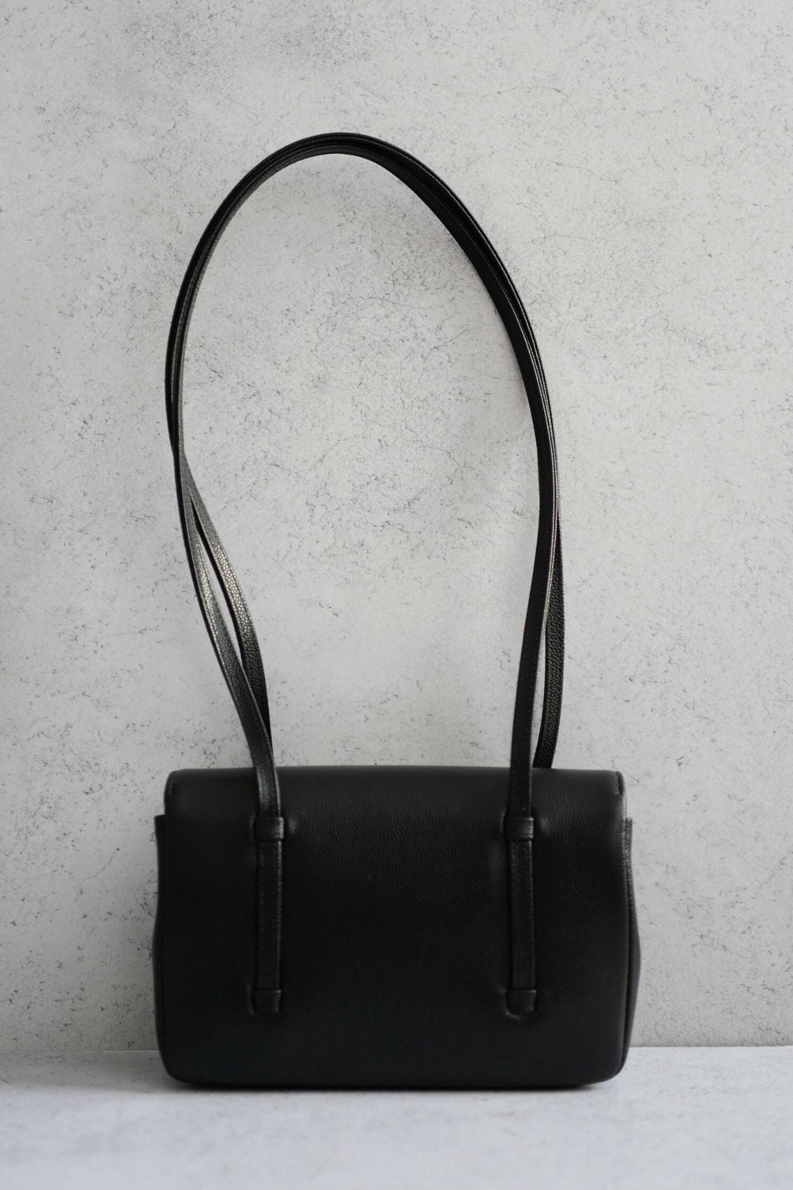 Chanel 26 Preppy Coco 17 Mini Black Grained Shiny Calfskin Gold Hardware